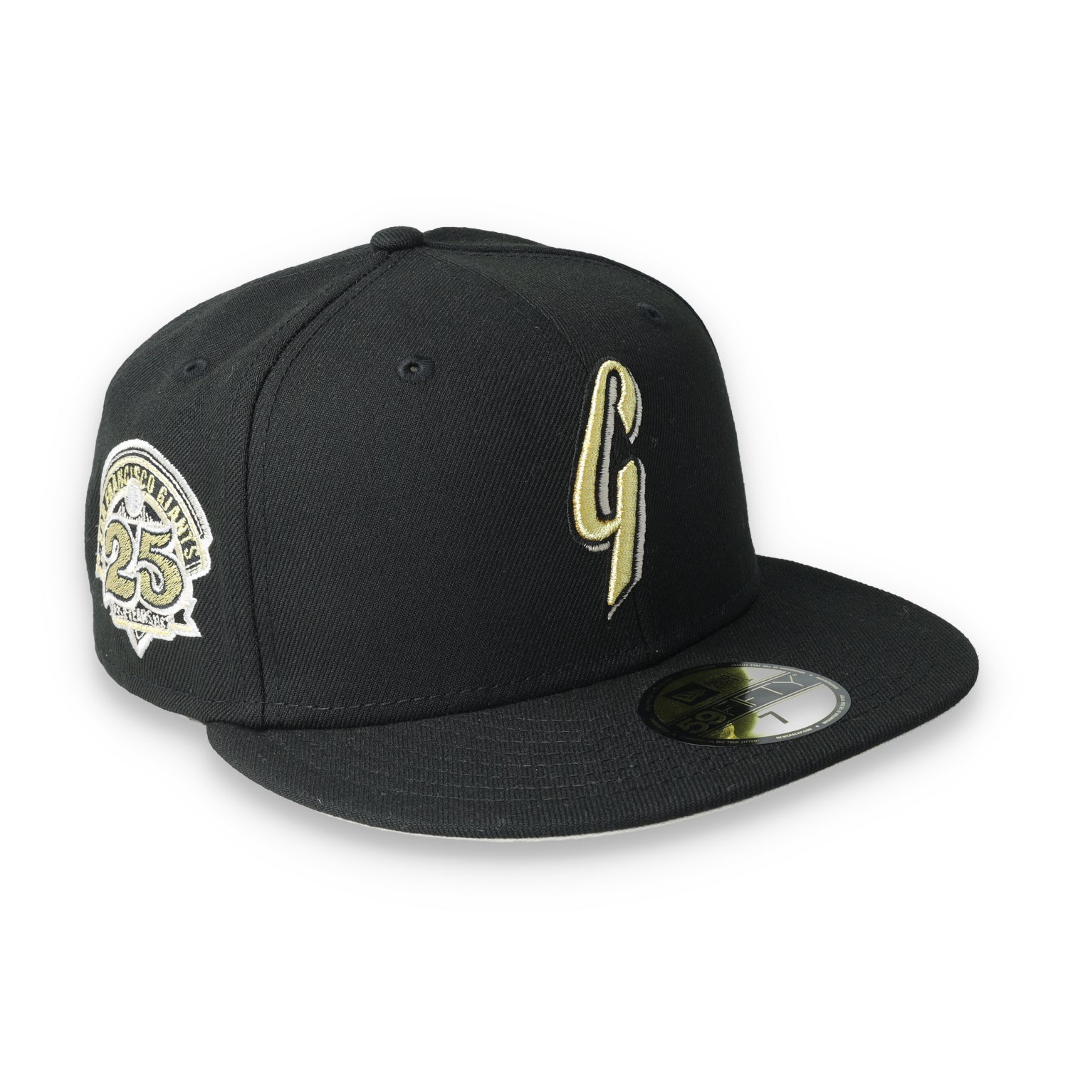 NEW ERA SAN FRANCISCO GIANTS 25th Anniversary 59FIFTY FITTED HAT-BLACK