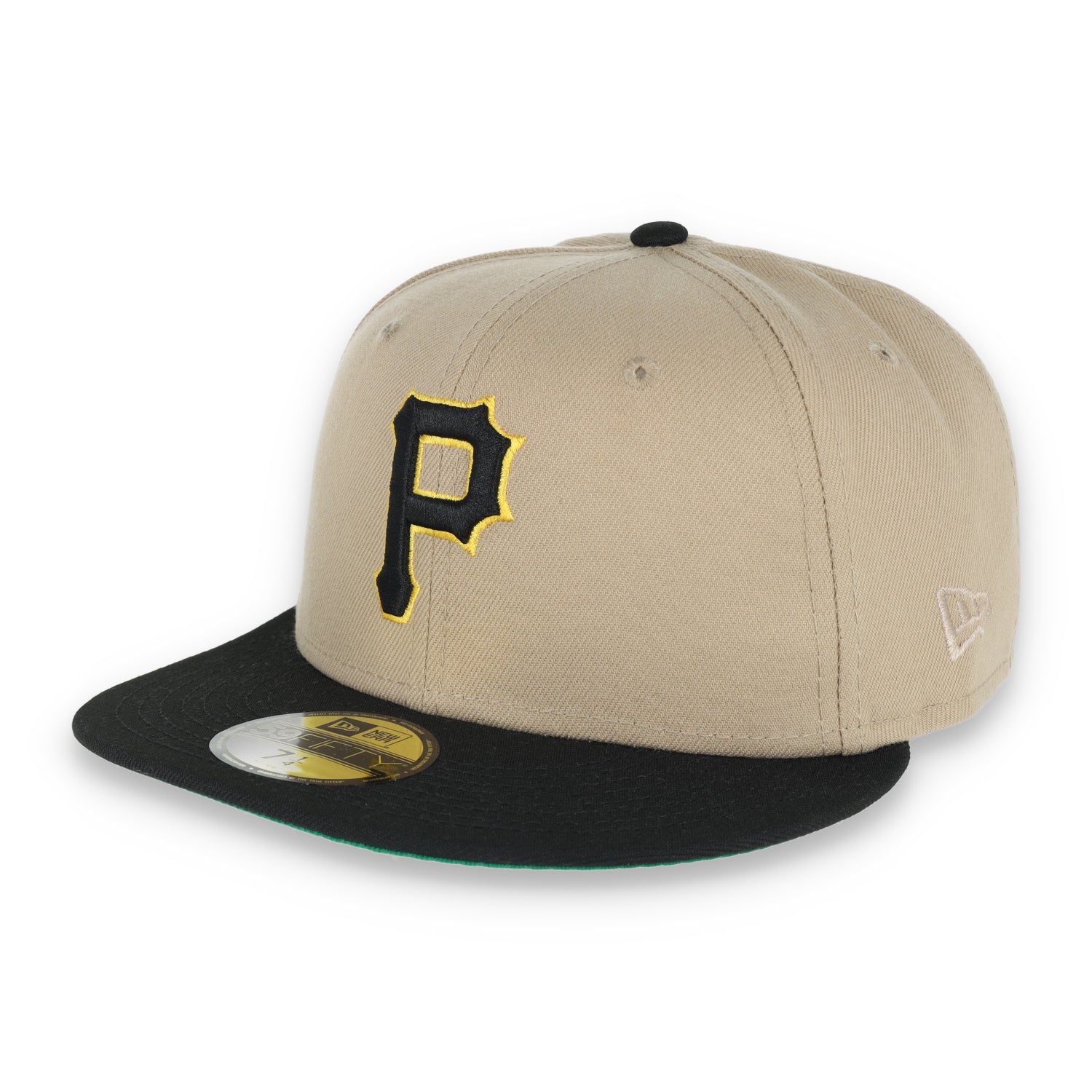 New Era Pittsburg Pirates 1971 World Series Side Patch 59FIFTY Fitted Khaki Hat