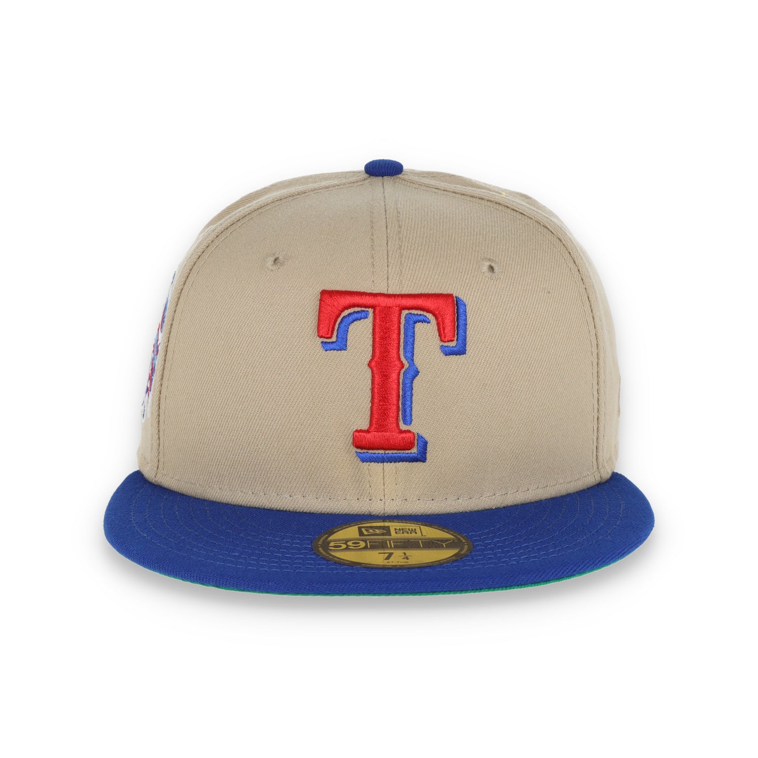 New Era Texas Rangers 1995 All Star Game Patch 59FIFTY Fitted Khaki Hat