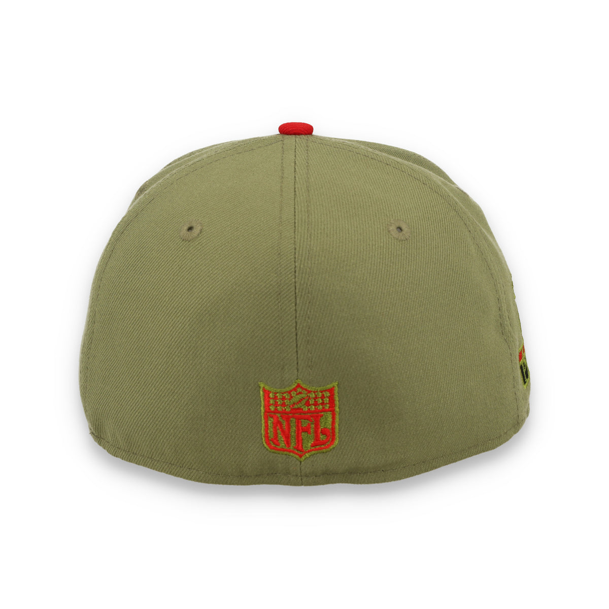 NEW ERA SAN FRANCISCO 49ERS "HAWAII 1990" SIDE PATCH 59FIFTYFITTED - OLIVE GREEN/RED