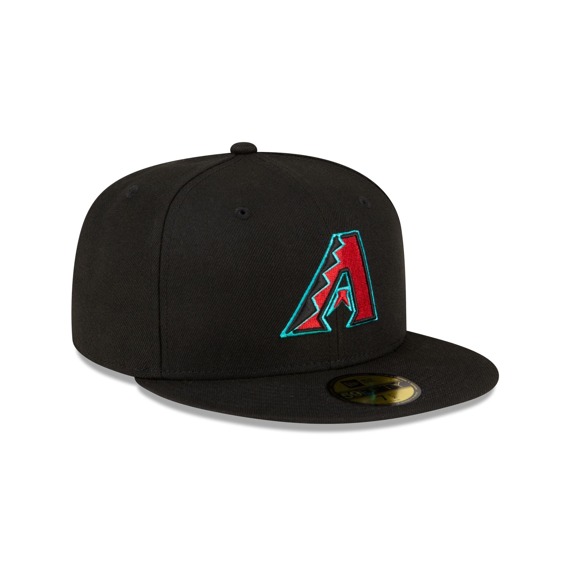 ARIZONA DIAMONDBACKS NEW ERA ALT AUTHENTIC COLLECTION 59FIFTY FITTED-ON-FIELD COLLECTION BLACK/RED