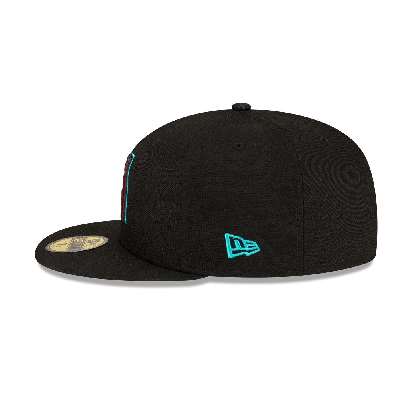 ARIZONA DIAMONDBACKS NEW ERA ALT AUTHENTIC COLLECTION 59FIFTY FITTED-ON-FIELD COLLECTION BLACK/RED