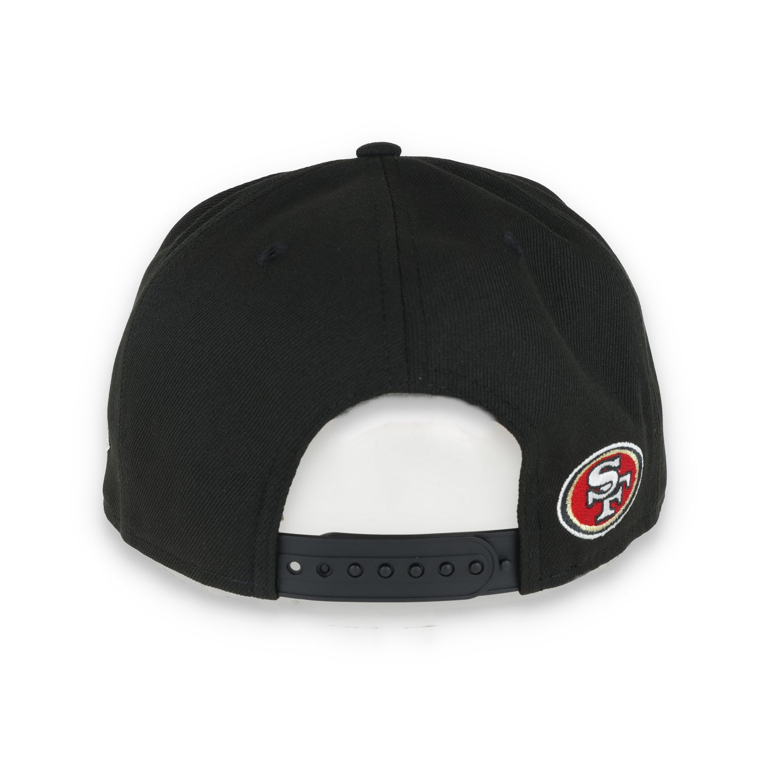 NEW ERA SAN FRANCISCO 49ERS SUGAR SKULL 9FIFTY SNAPBACK HAT-BLACK