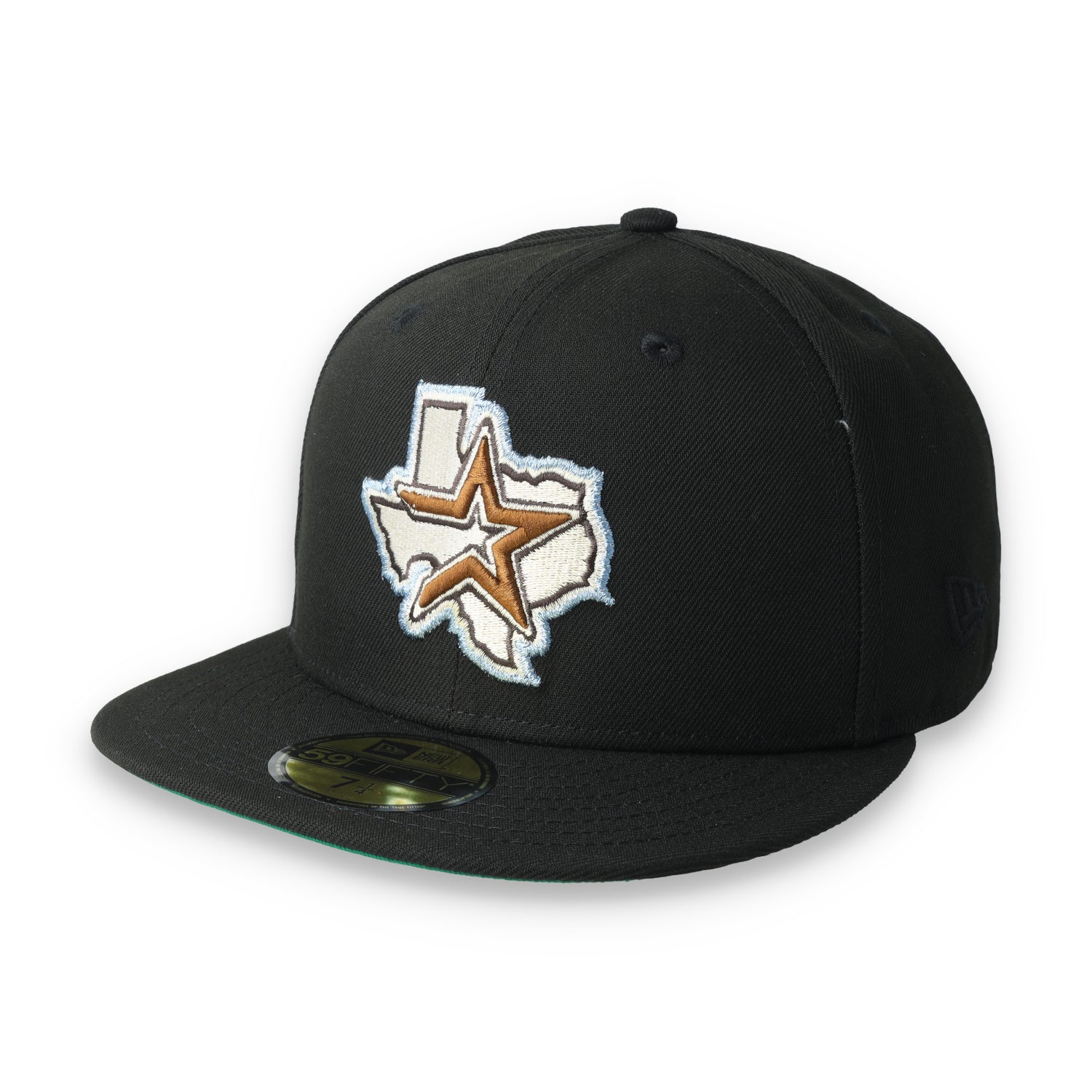 New Era Houston Astros 20th Anniversary Side Patch 59fifty Fitted Cap-Black