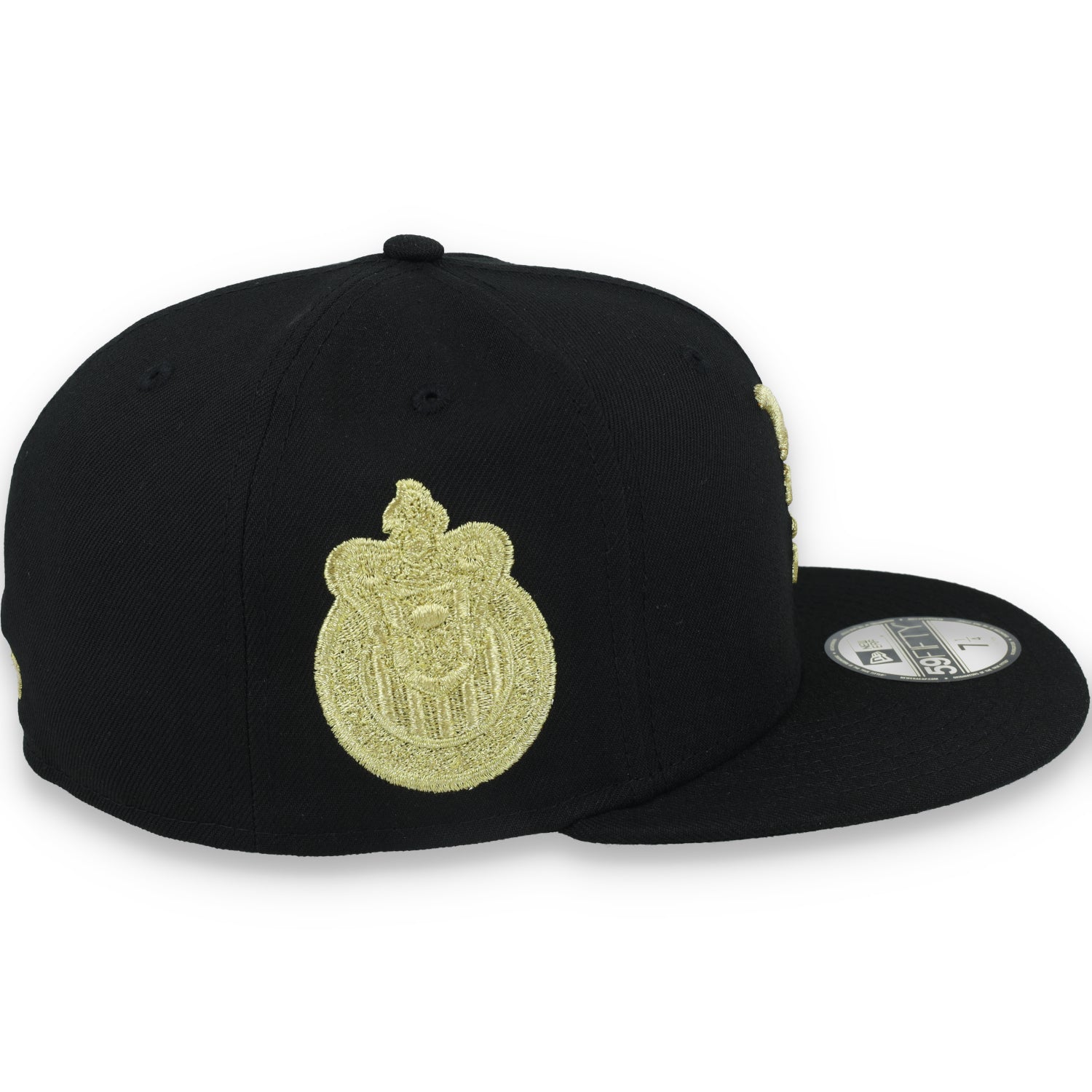 New Era Chivas de Guadalajara Goat Logo 59FIFTY Fitted Hat-Black/Gold