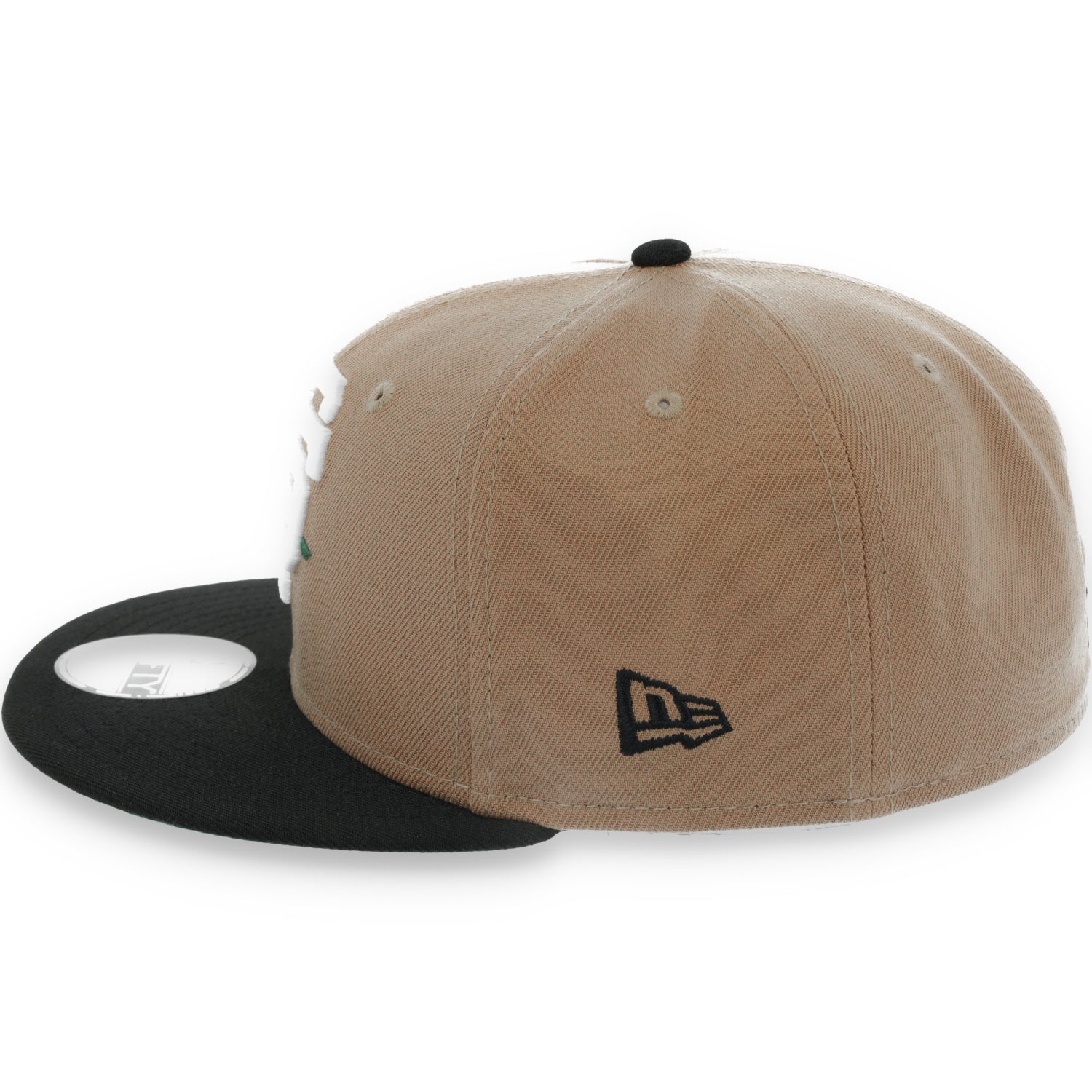 New Era San Francisco Giants Rose 1989 Battle Of The Bay Side patch 59FIFTY Fitted Hat-Khaki