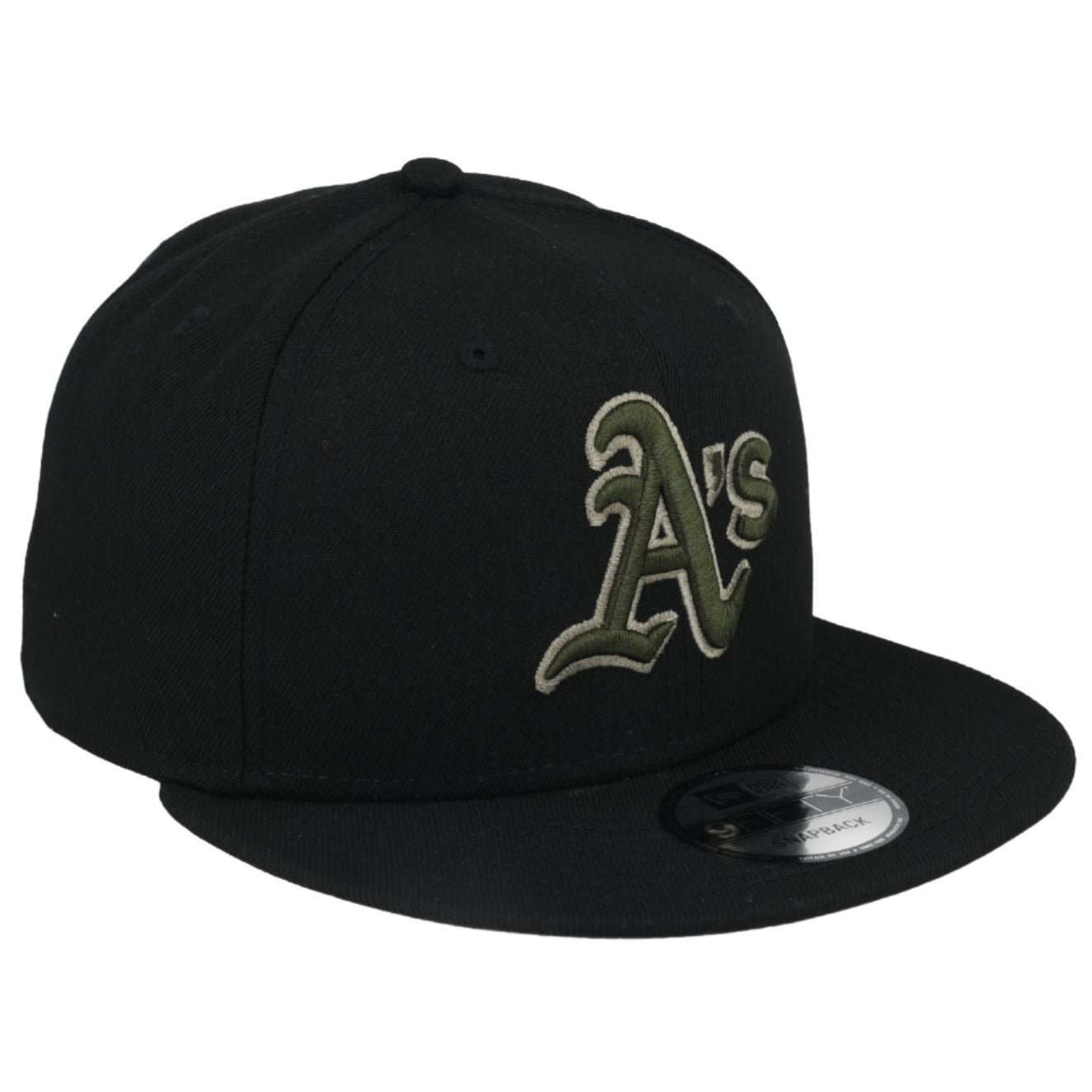 New Era Oakland Athletics 9FIFTY Snapback Hat-BLK