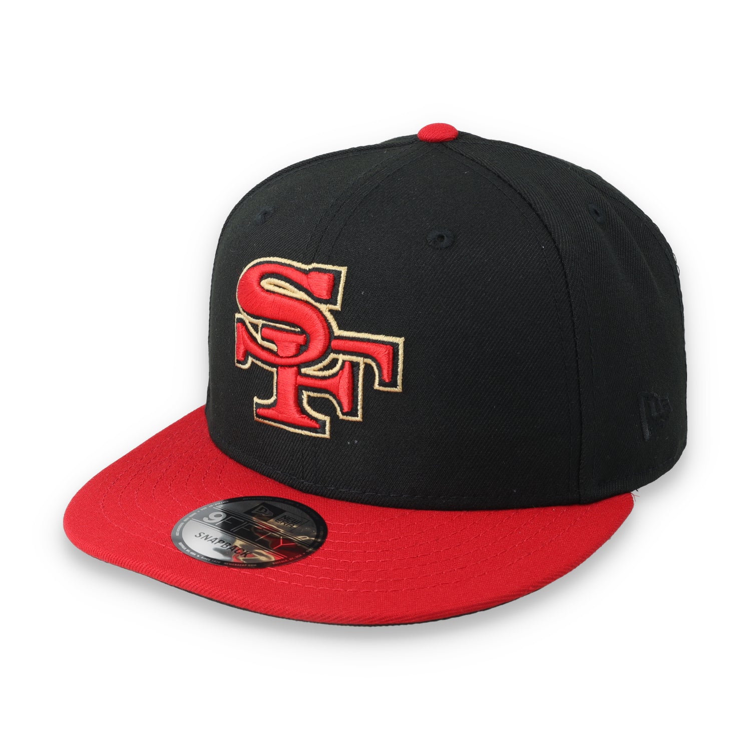 New Era San Francisco 49ers9FIFTY Snapback Hat-Black