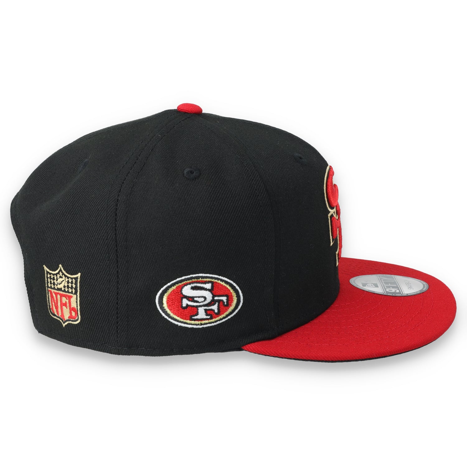 New Era San Francisco 49ers9FIFTY Snapback Hat-Black