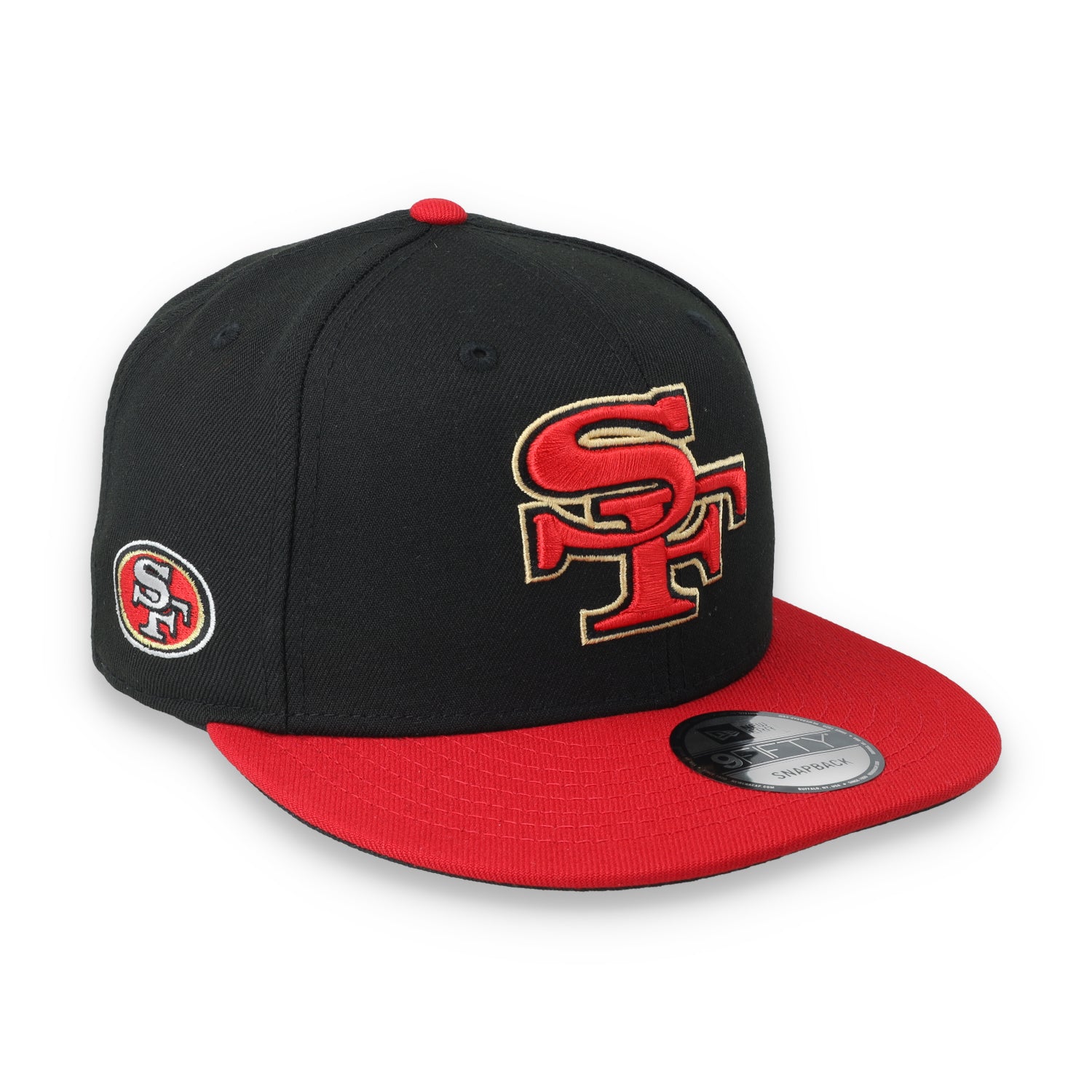 New Era San Francisco 49ers9FIFTY Snapback Hat-Black