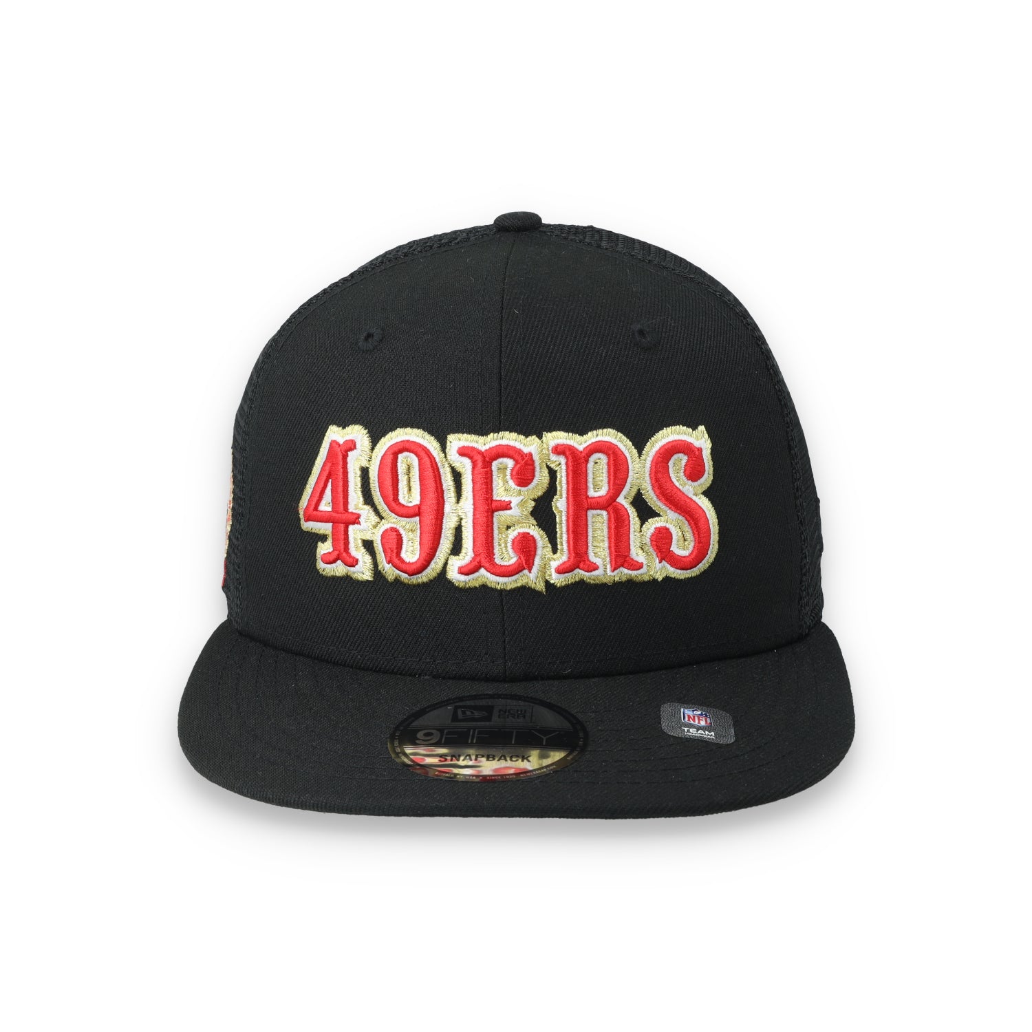 New Era San Francisco 49ers 40th Anniversary Side Patch 9FIFTY Trucker