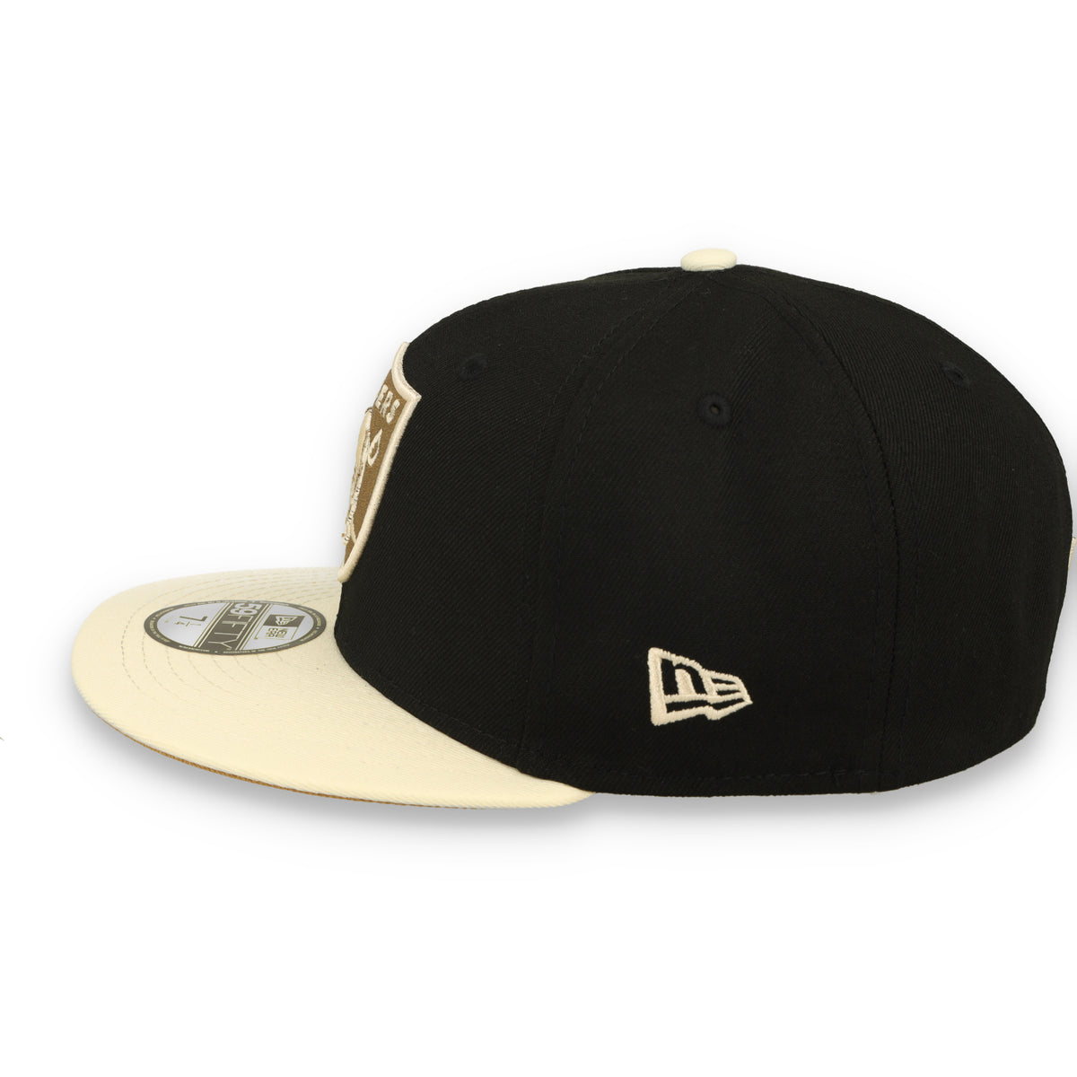 NEW ERA LAS VEGAS RAIDERS "50 YEARS" SIDE PATCH 59FIFTYFITTED - RED/CREAM