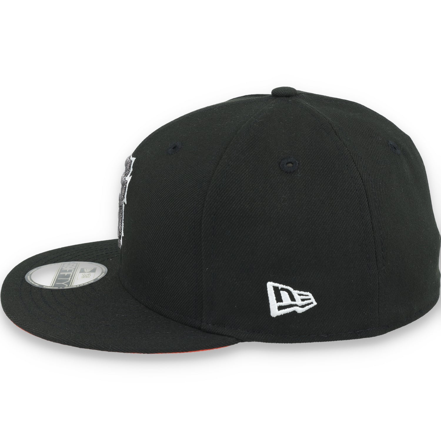 New Era San Francisco Giants 2012 World Series Side Patch 59FIFTY Fitted Hat-Metallic Grey/Black