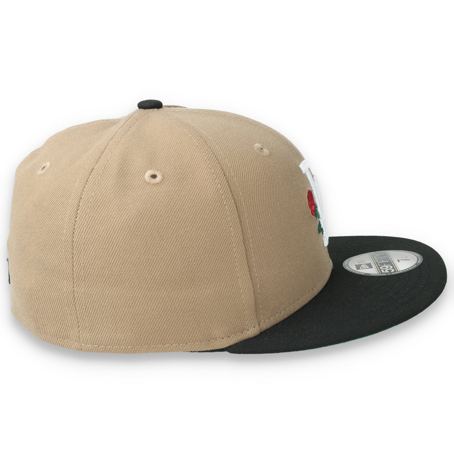 New Era Los Angeles Dodgers Rose 59FIFTY Fitted Hat-Khaki