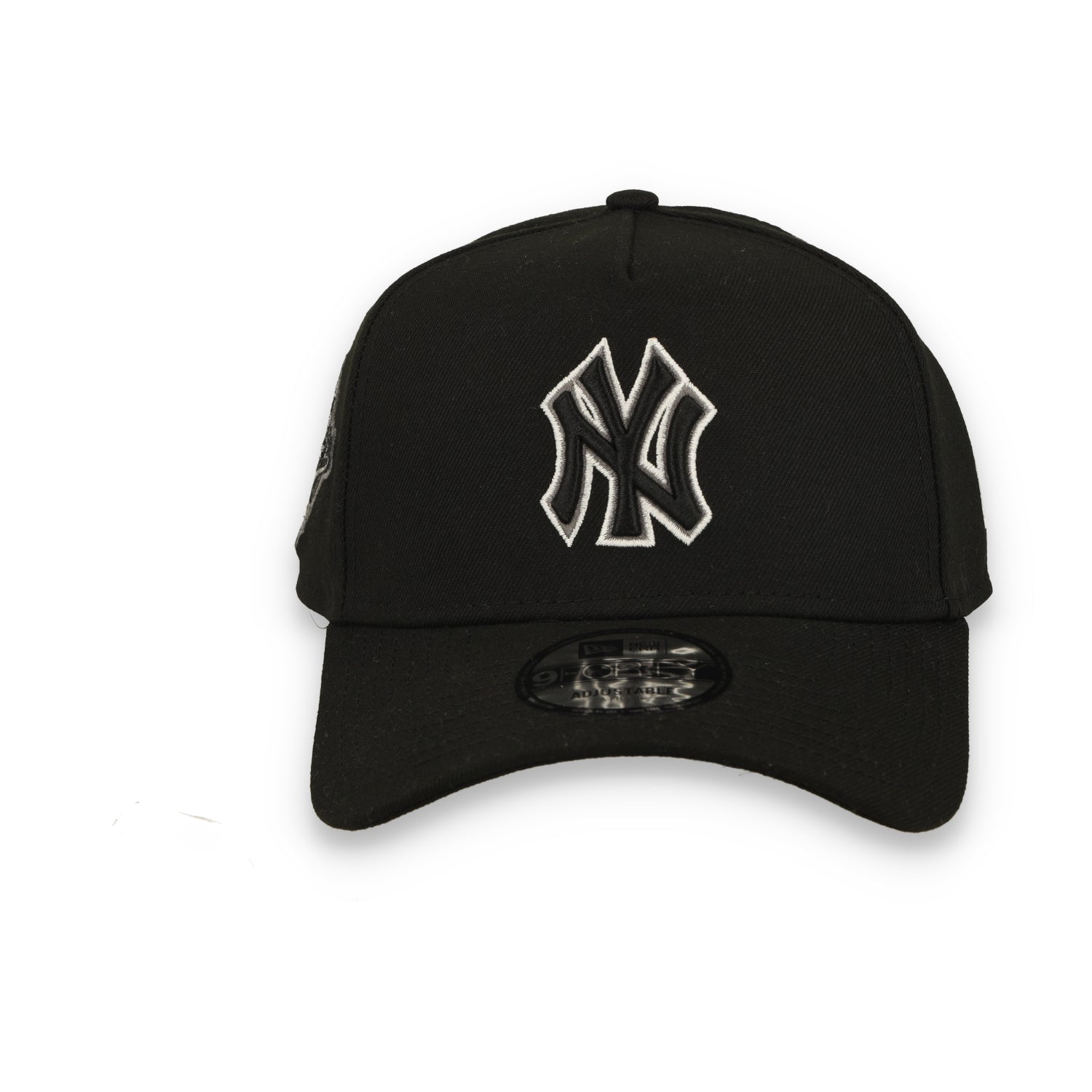 New Era New York Yankees 1999 World Series Side Patch A Frame 9FORTY Adjustable Hat-Black/White