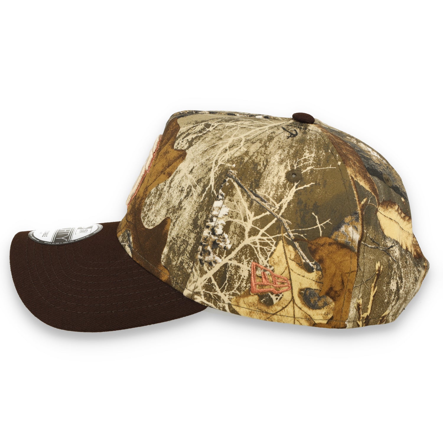 New Era San Francisco Giants 2014 World Series Real Tree 9FORTY A-Frame Snapback Hat