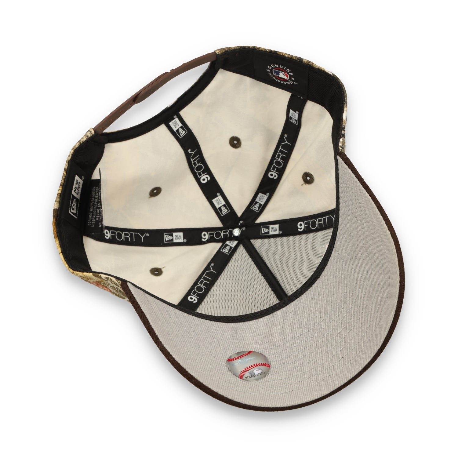 New Era San Francisco Giants 2014 World Series Real Tree 9FORTY A-Frame Snapback Hat