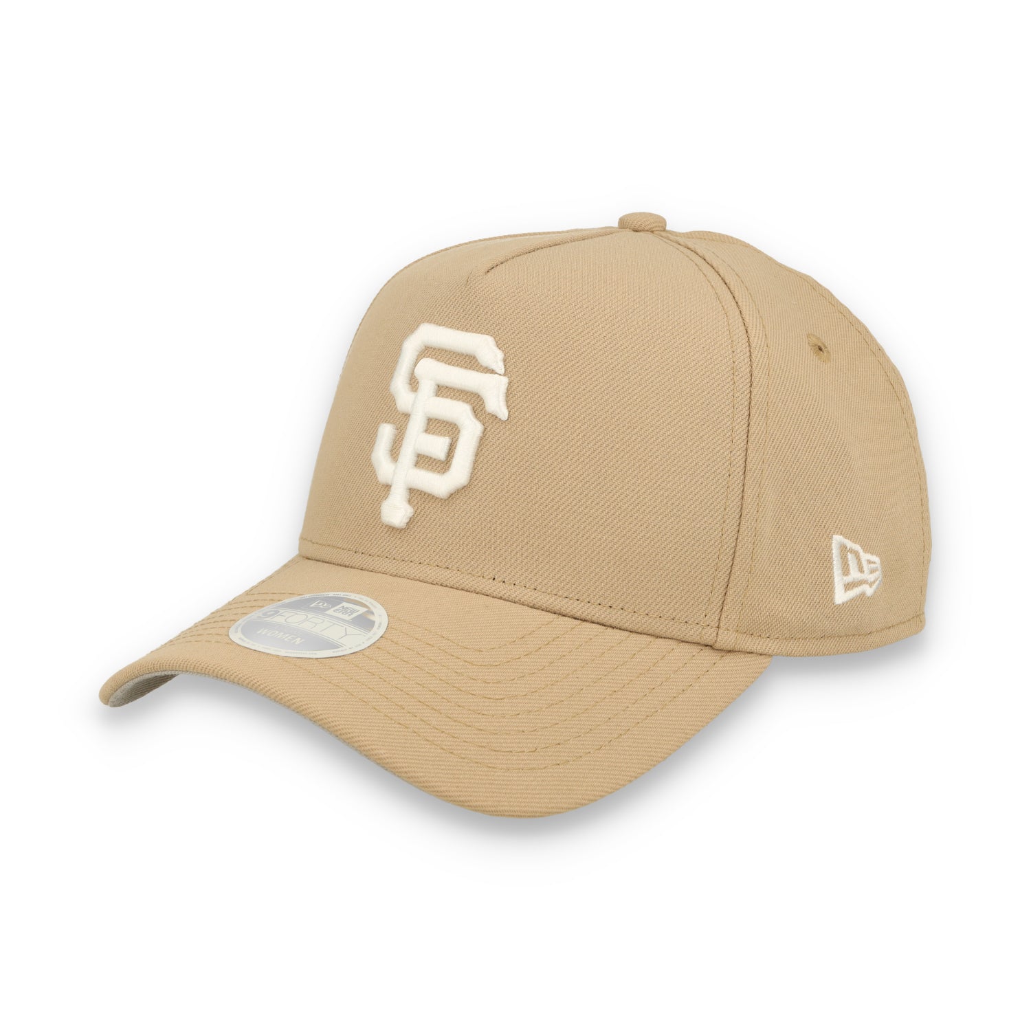 SAN FRANCISCO GIANTS 9-FORTY A-FRAME SNAPBACK- KHAKI/WHITE LOGO
