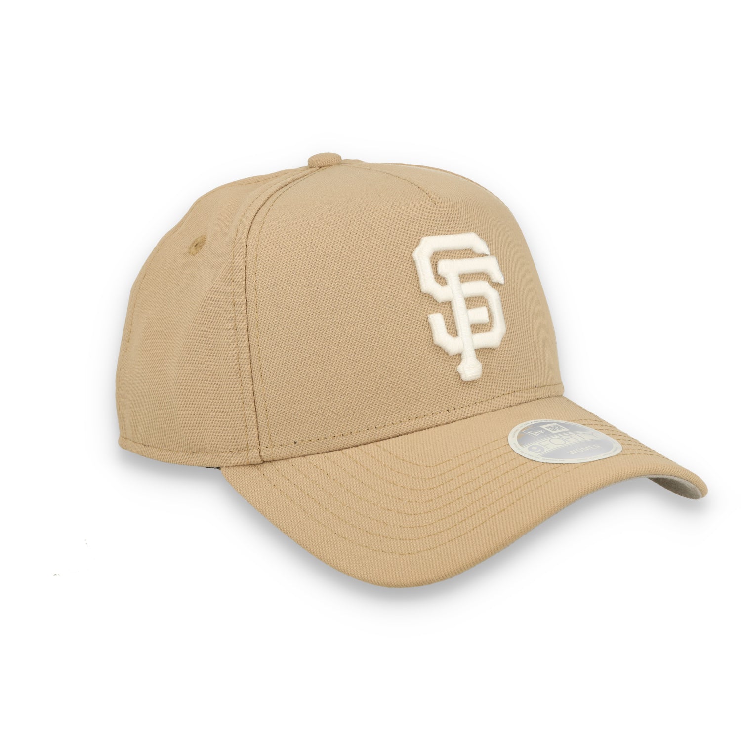 SAN FRANCISCO GIANTS 9-FORTY A-FRAME SNAPBACK- KHAKI/WHITE LOGO