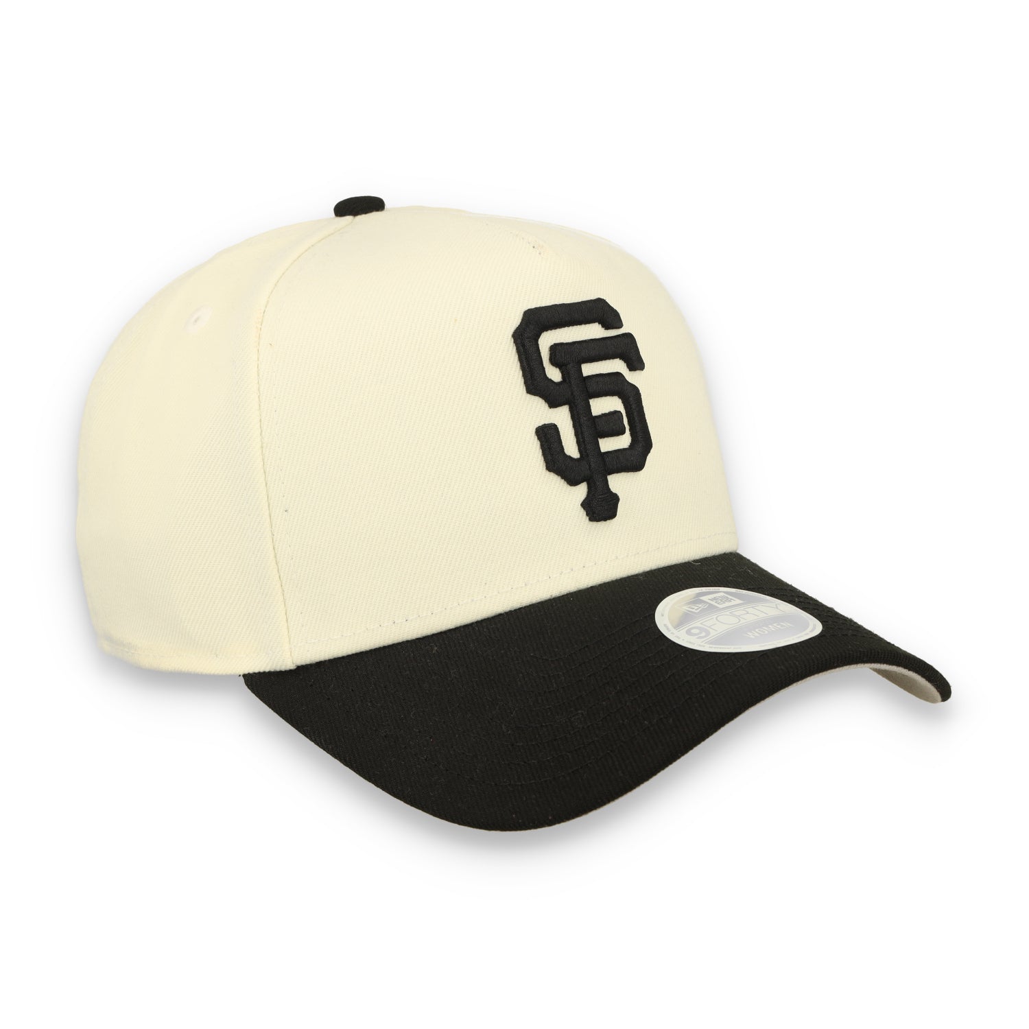 New Era San Francisco Giants 9FORTY A-Frame Snapback Hat-Chrome White