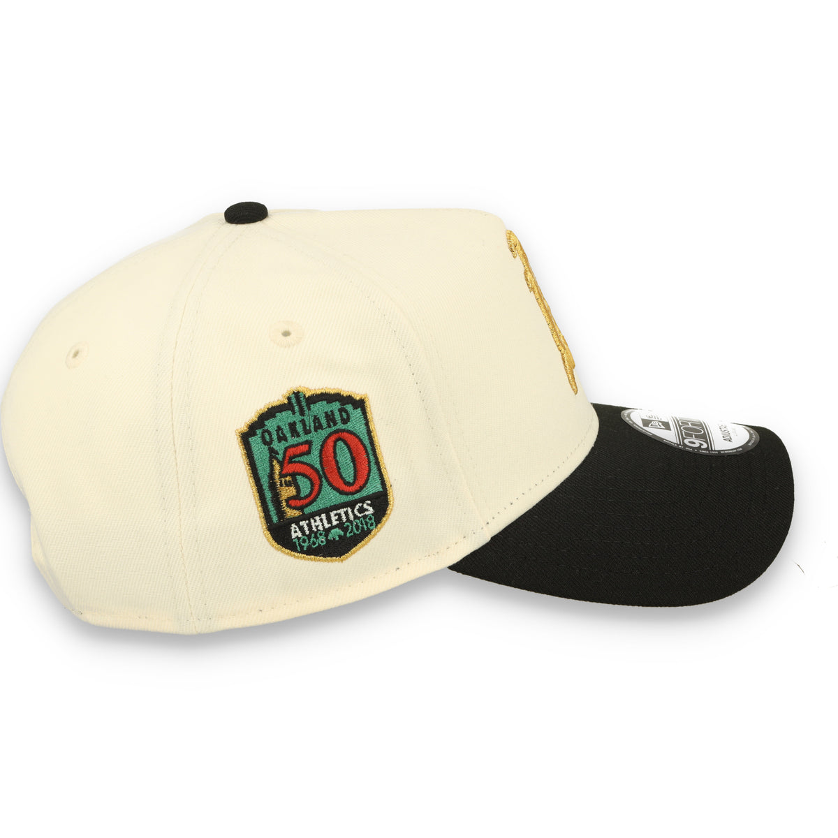 New Era Oakland Athletics "50 years Anniversary" Side Patch - A Frame 9forty Adjustable Hat