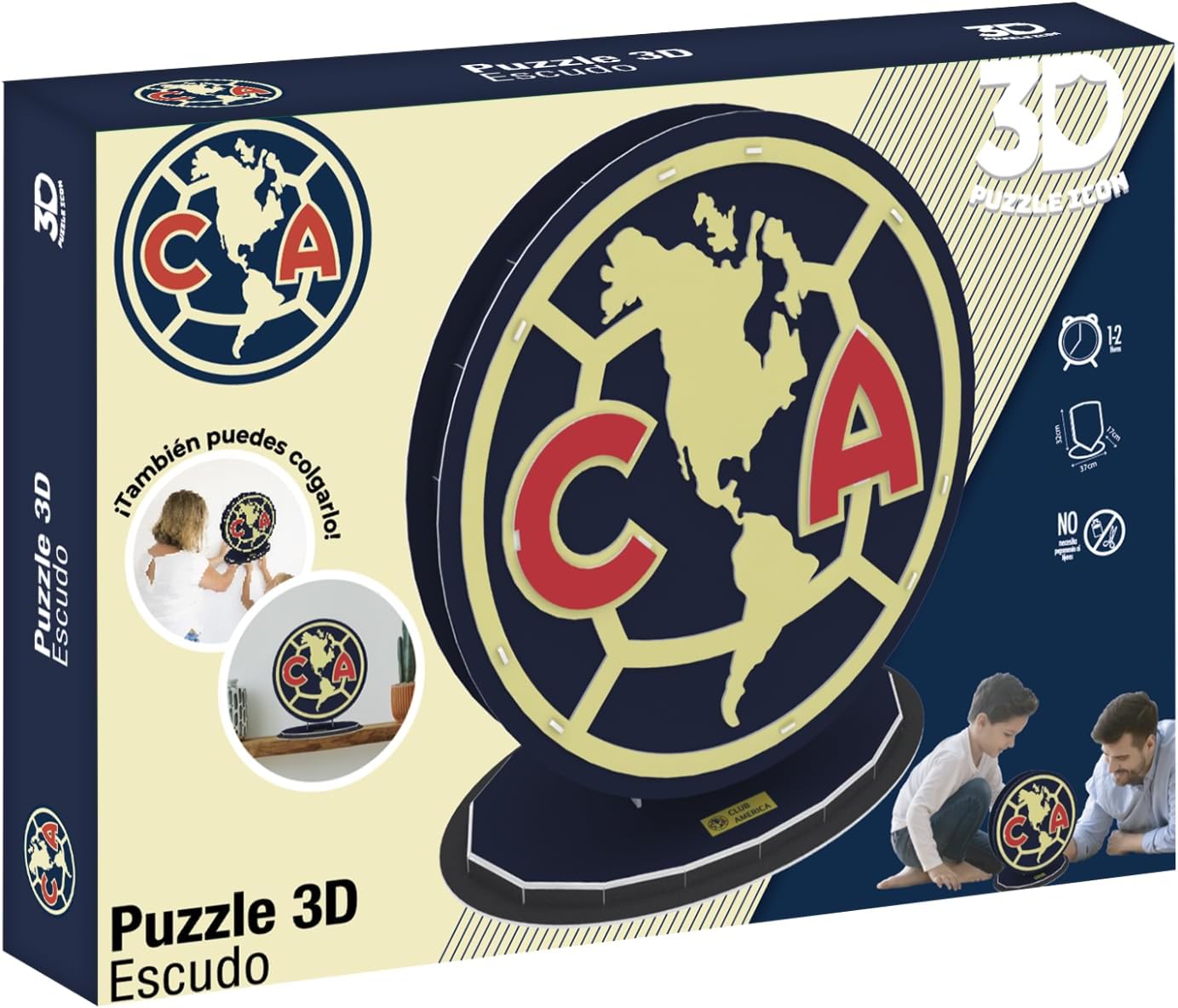 Club America 3D Puzzle Crest