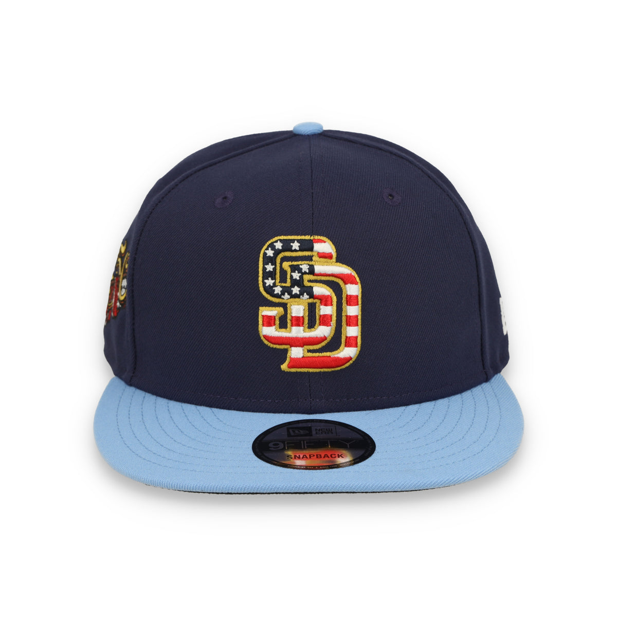 New Era San Diego Padres Independence Day "250th Anniversary" Side Patch 9FIFTY Snapback Hat