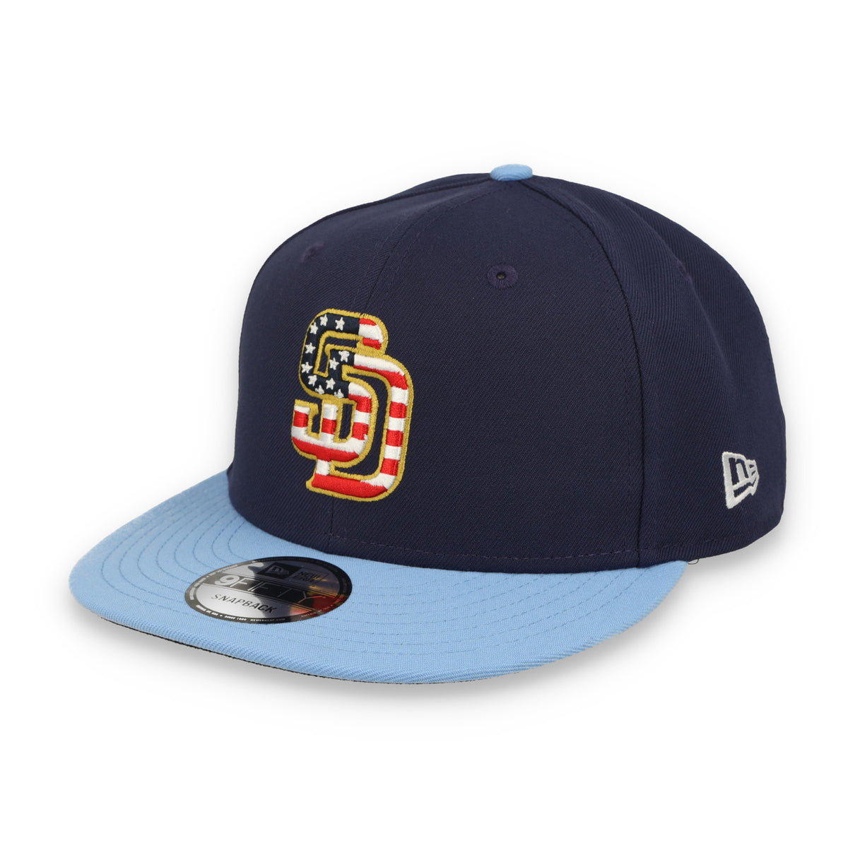 New Era San Diego Padres Independence Day "250th Anniversary" Side Patch 9FIFTY Snapback Hat