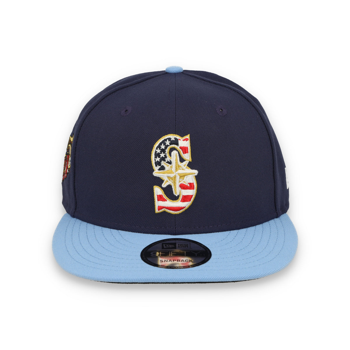 New Era Seattle Mariners Independence Day "250th Anniversary" Side Patch 9FIFTY Snapback Hat