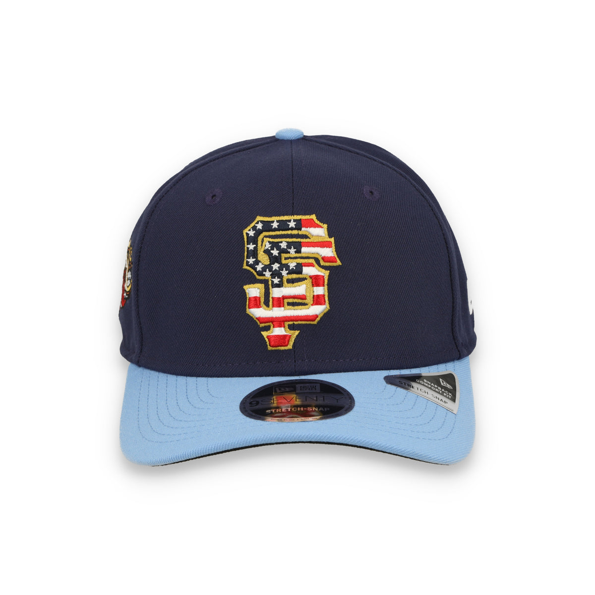 New Era San Francisco Giants Independence Day "250th Anniversary" Side Patch 9Seventy Snapback Hat