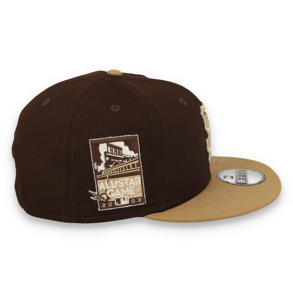 New Era San Francisco Giants 9Fifty Snapback 2007 All Star Game - Brown