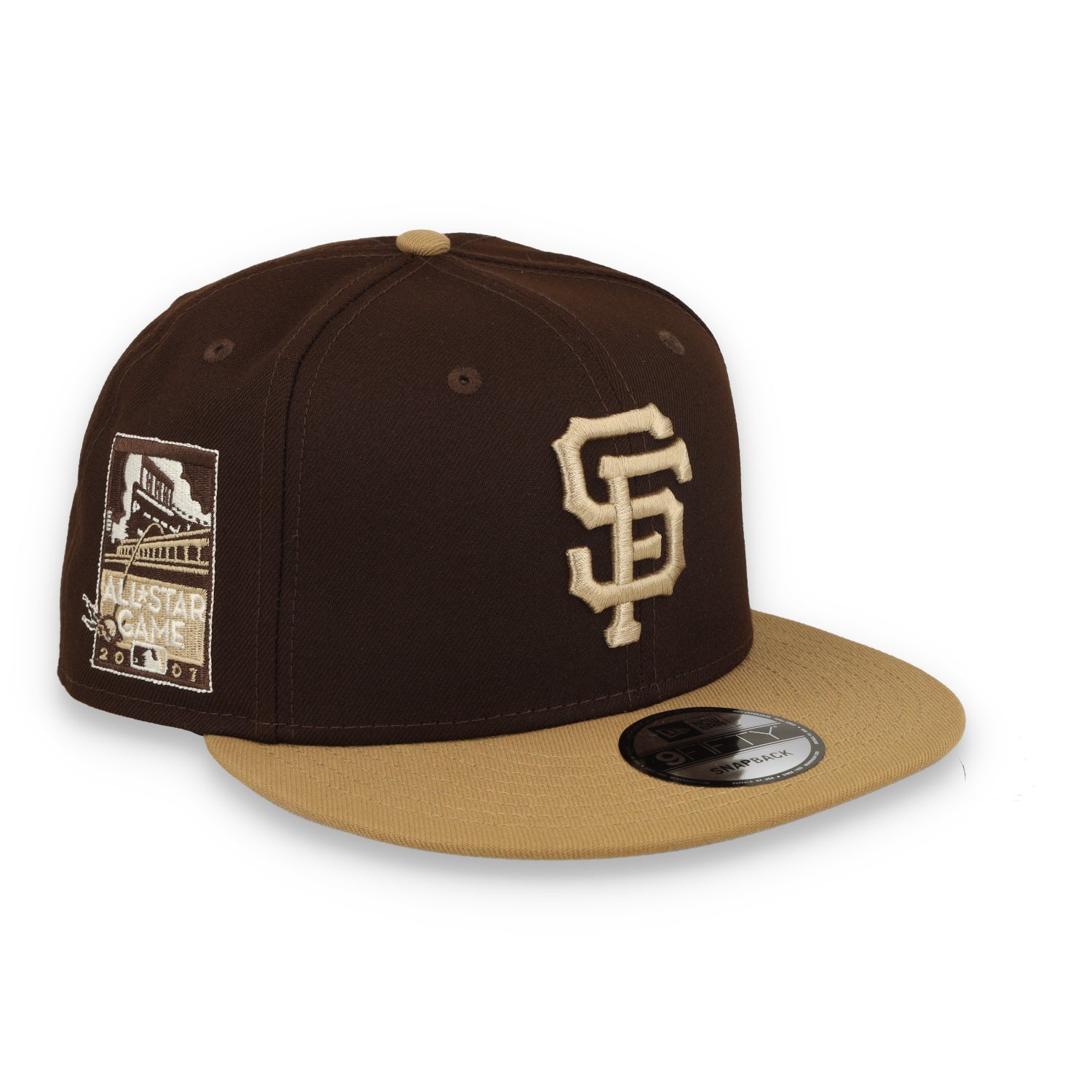 New Era San Francisco Giants 9Fifty Snapback 2007 All Star Game - Brown