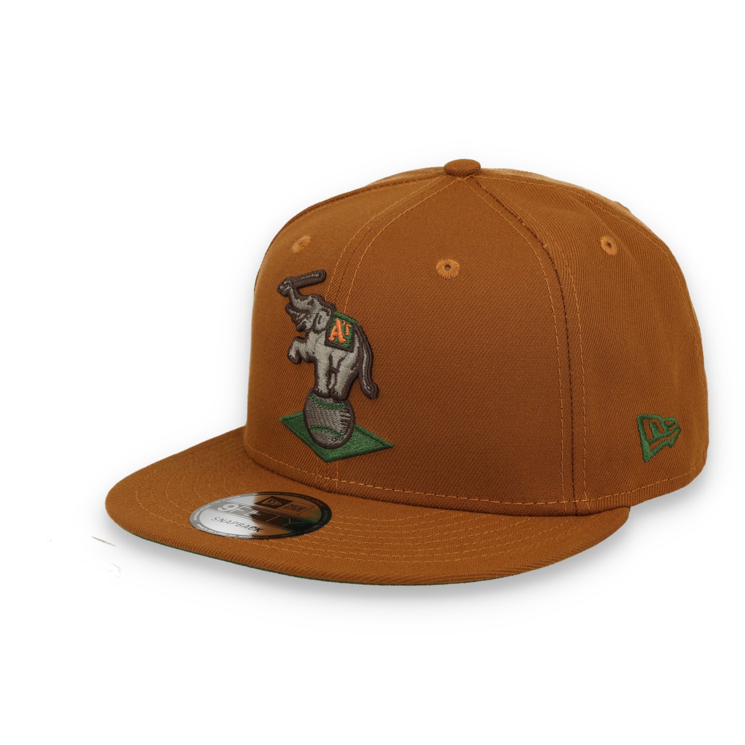 New Era Oakland Athletics 9FIFTY Snapback Hat - Toasted Almond