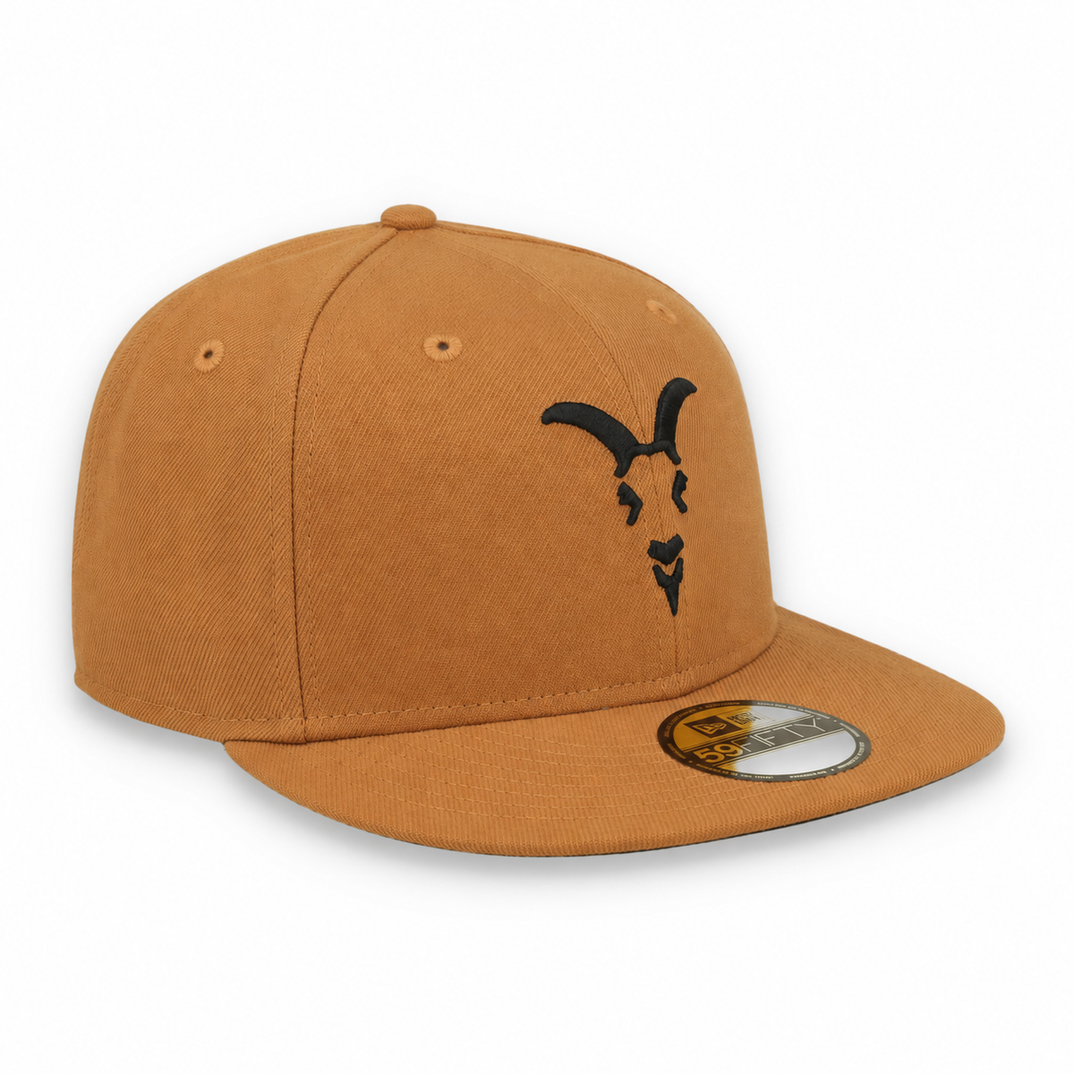 New Era Chivas goat logo 59FIFTY fitted hat in bronze and black - three quarter right view
