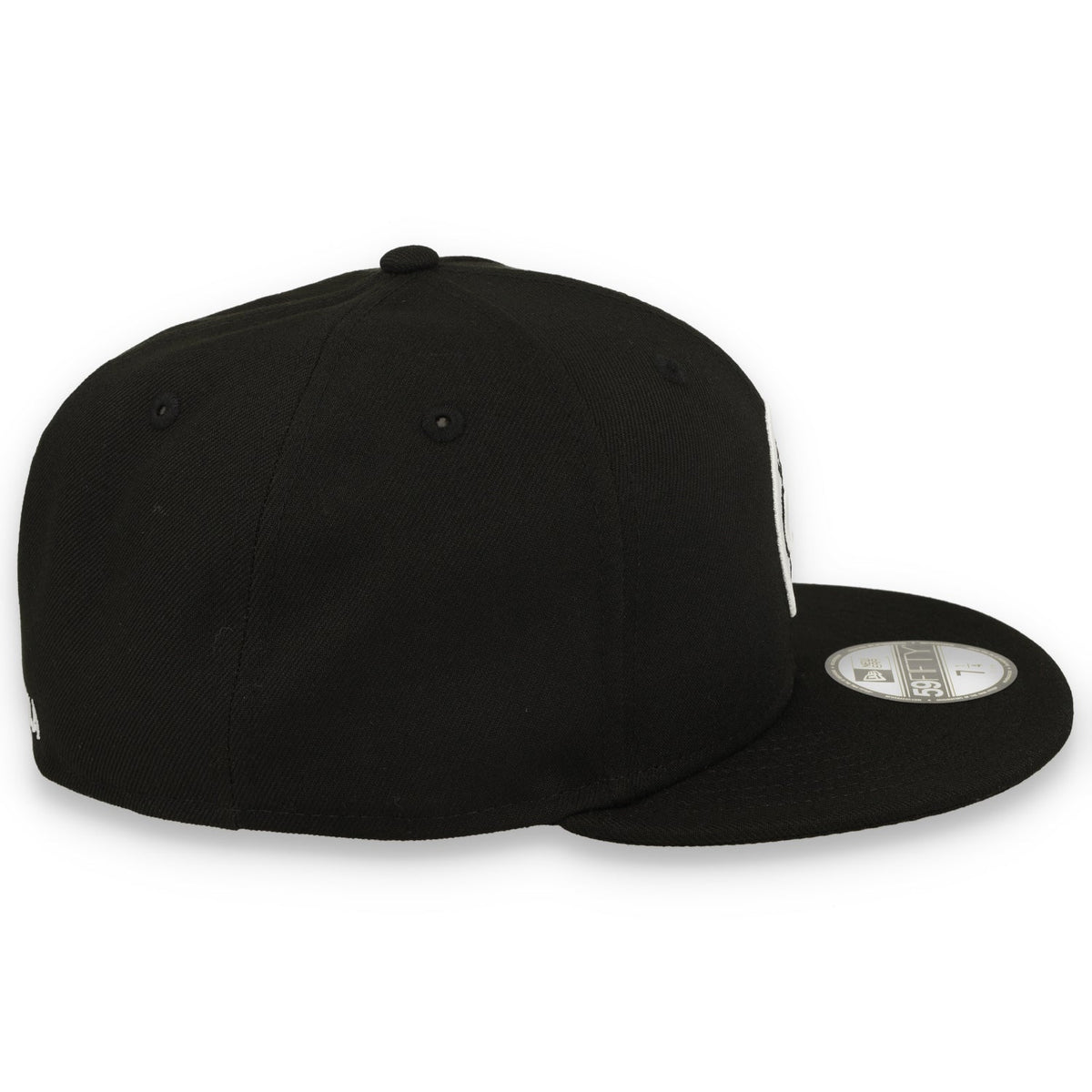 New Era Club America Black and White 59FIFTY Fitted Hat