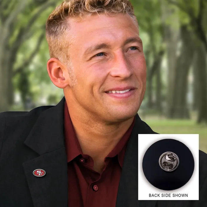 San Francisco 49ers logo Acrylic Pin Jewelry Card