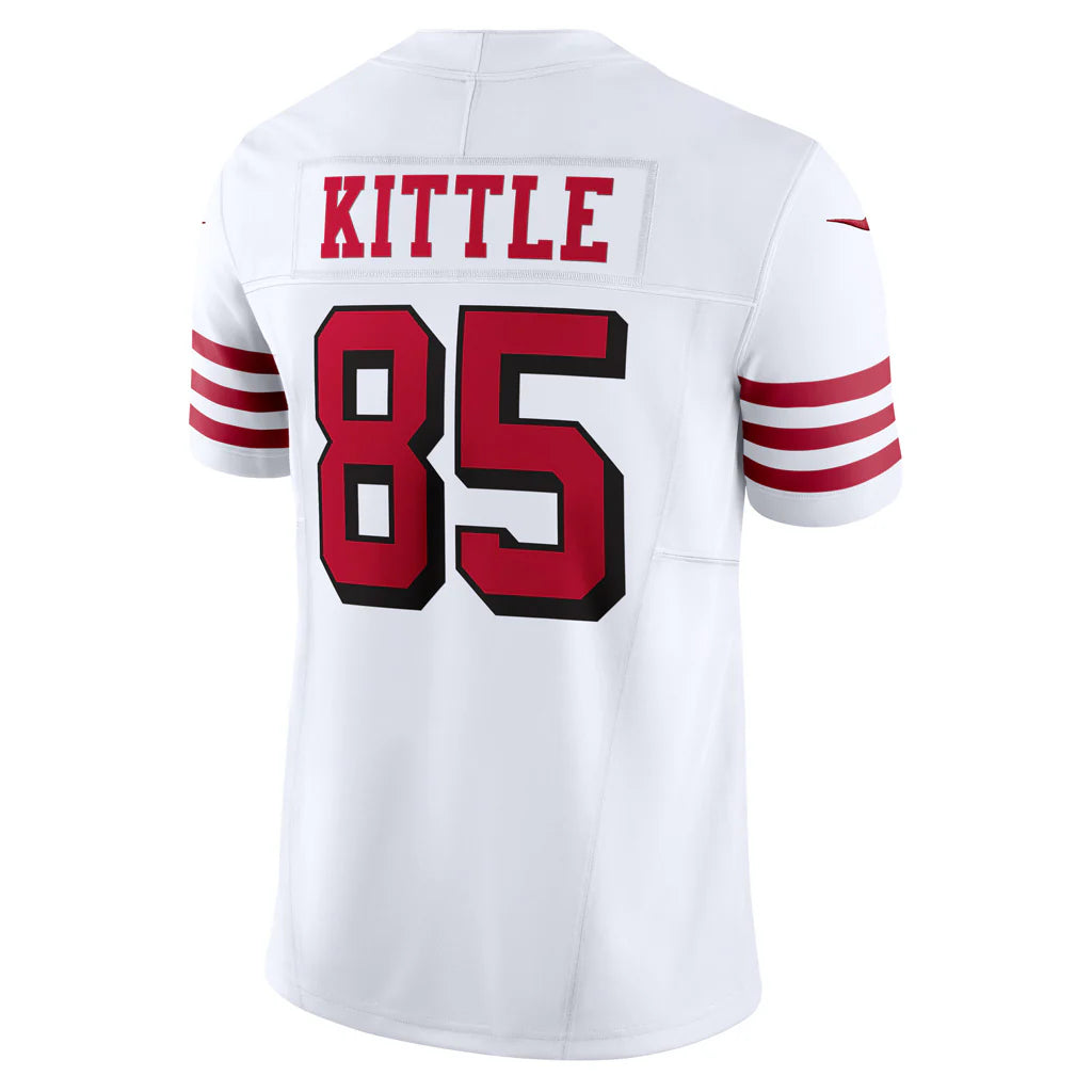 Nike San Francisco 49ers #85 Kittle Vapor F.U.S.E. Limited 2nd Alternate Jersey