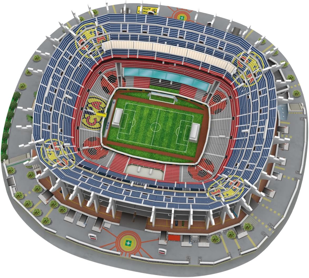 Club America Estadio Azteca Soccer Stadium 3D Puzzle