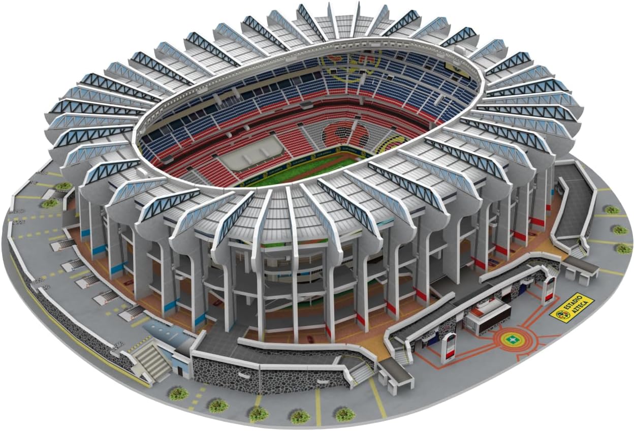 Club America Estadio Azteca Soccer Stadium 3D Puzzle