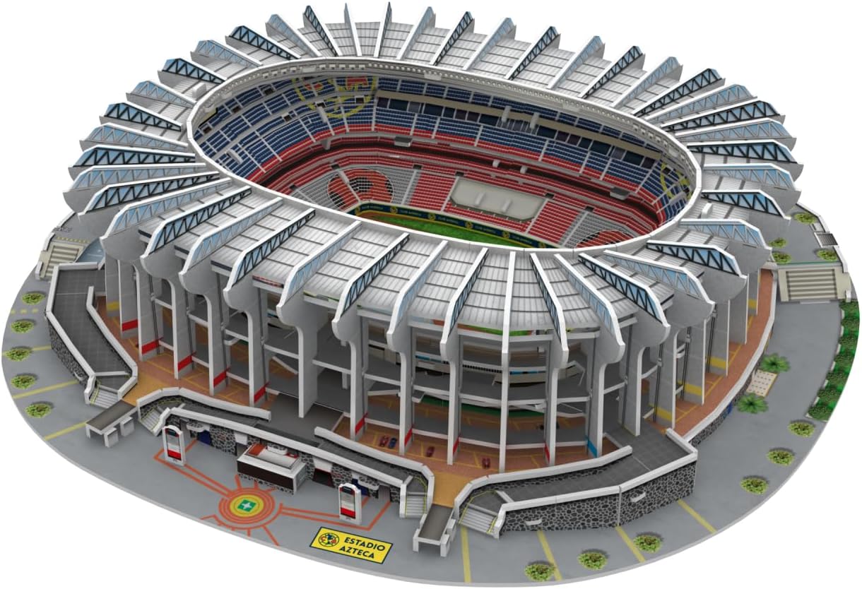 Club America Estadio Azteca Soccer Stadium 3D Puzzle