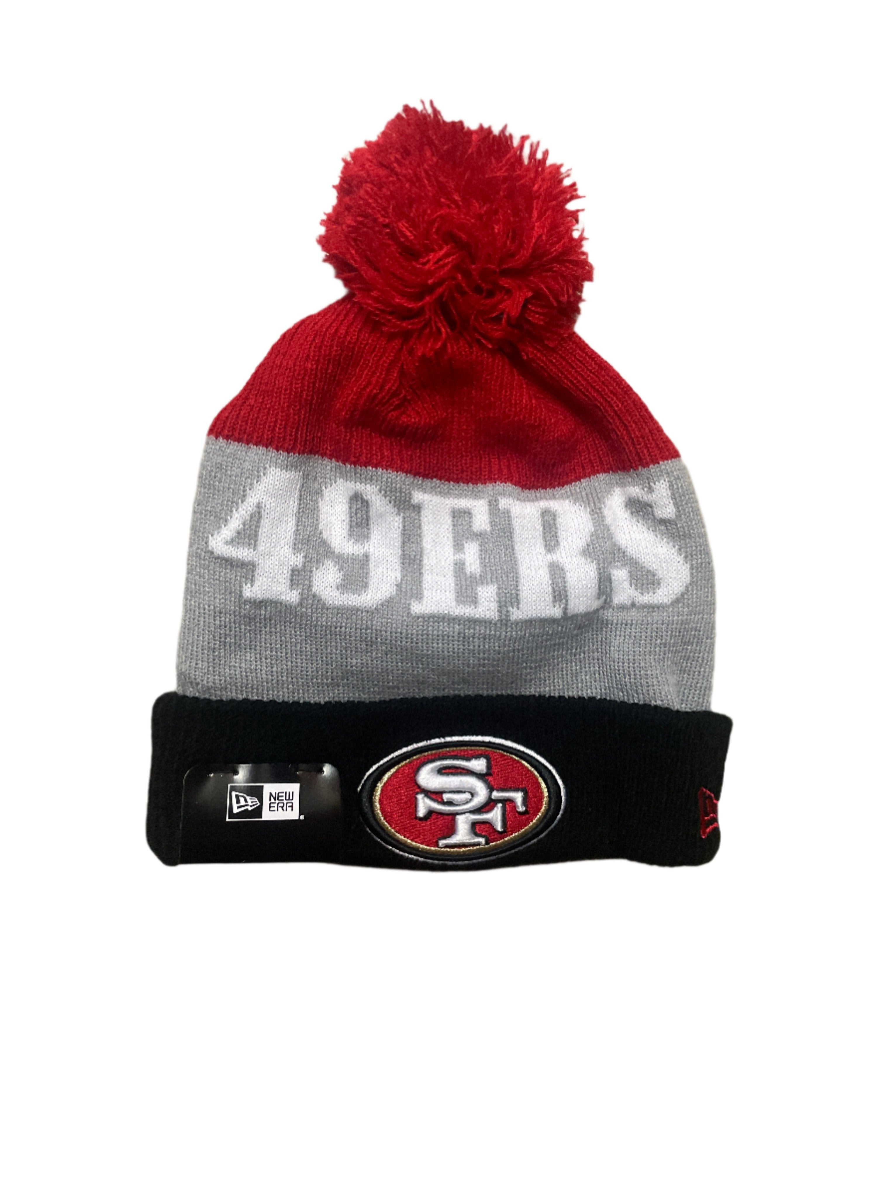 New Era San Francisco 49ers Shaded Pom Knit Beanie