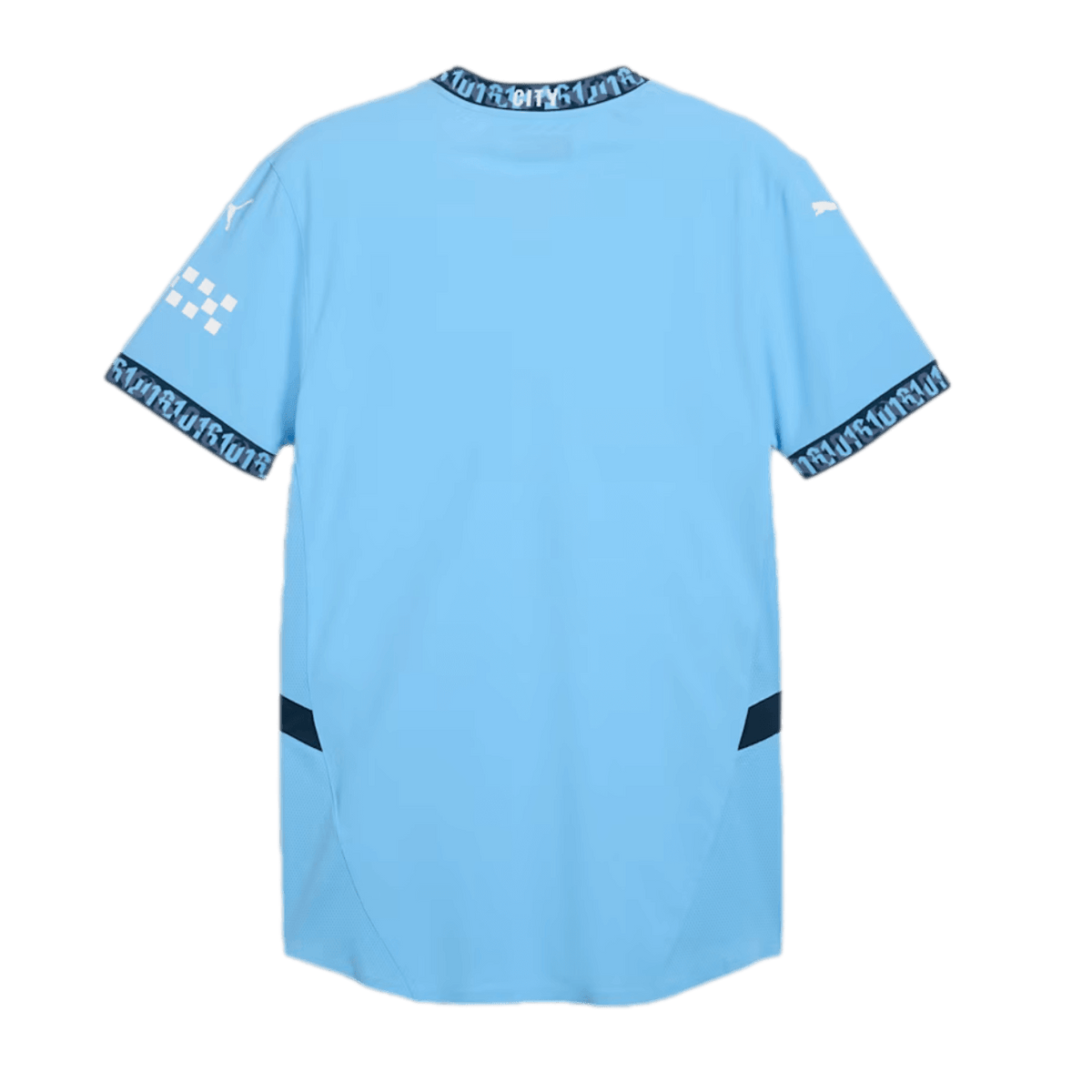 Puma Men's Manchester City Authentic Home Jersey 24/25 — back view