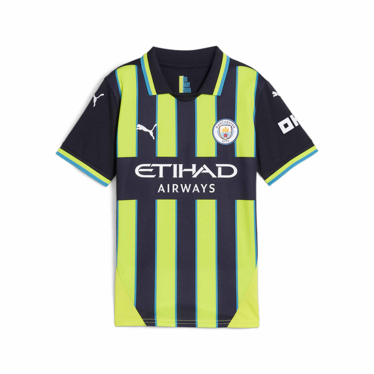Puma Youth Manchester City FC Away Jersey 24/25 — front view