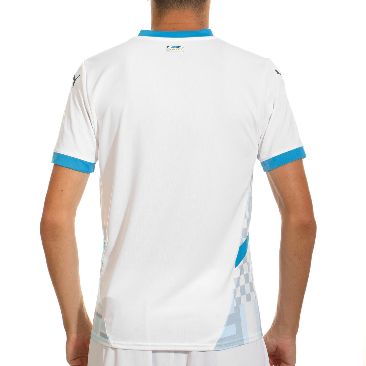 Puma Olympique de Marseille Home Jersey 24/25 — back view on model