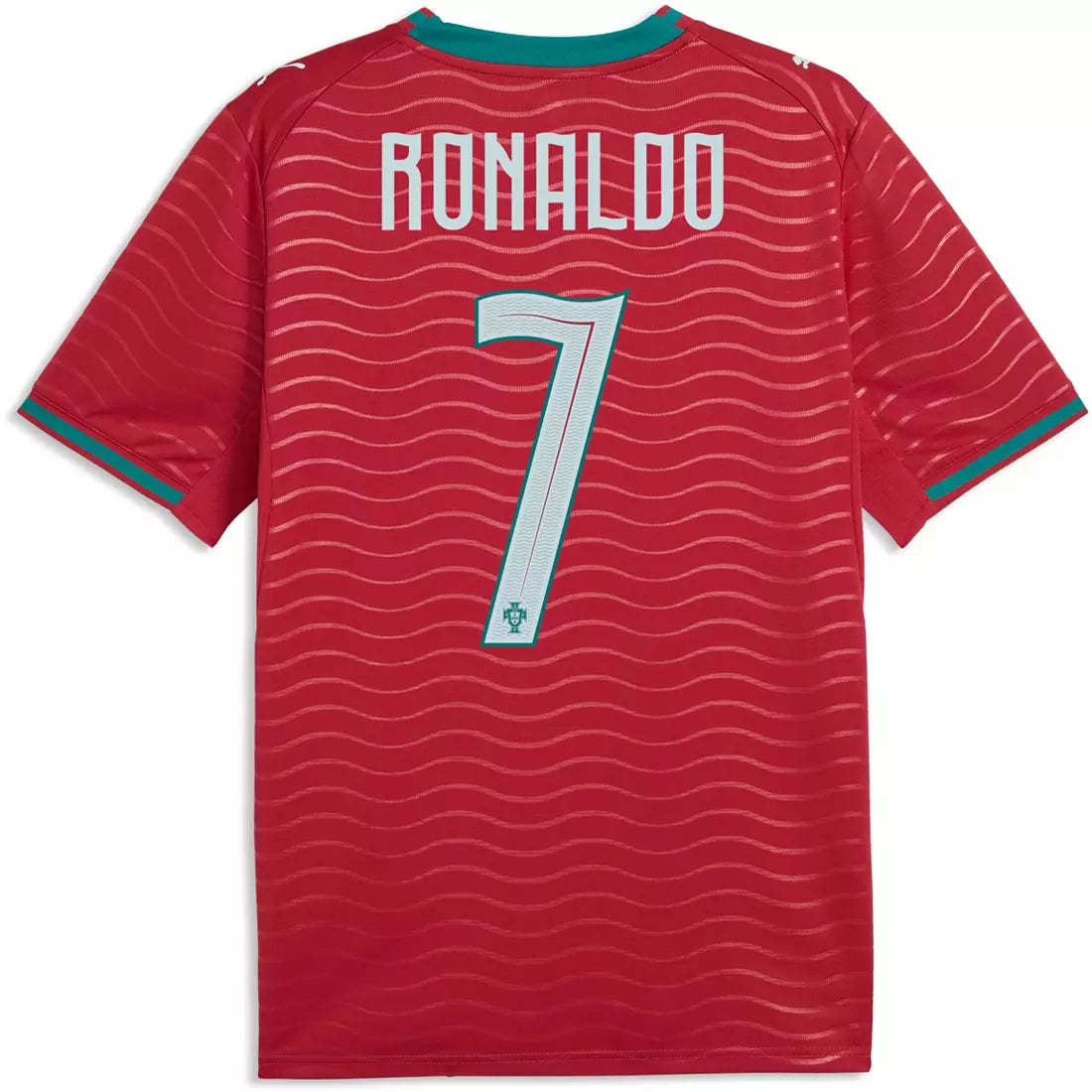 Puma Men's "Cristiano Ronaldo"Portugal Replica Stadium Home Soccer Jersey 2026