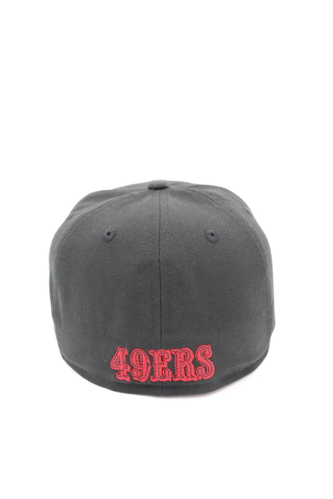 San Francisco 49ers New Era Alternate Logo Omaha 59FIFTY Fitted Hat - Black