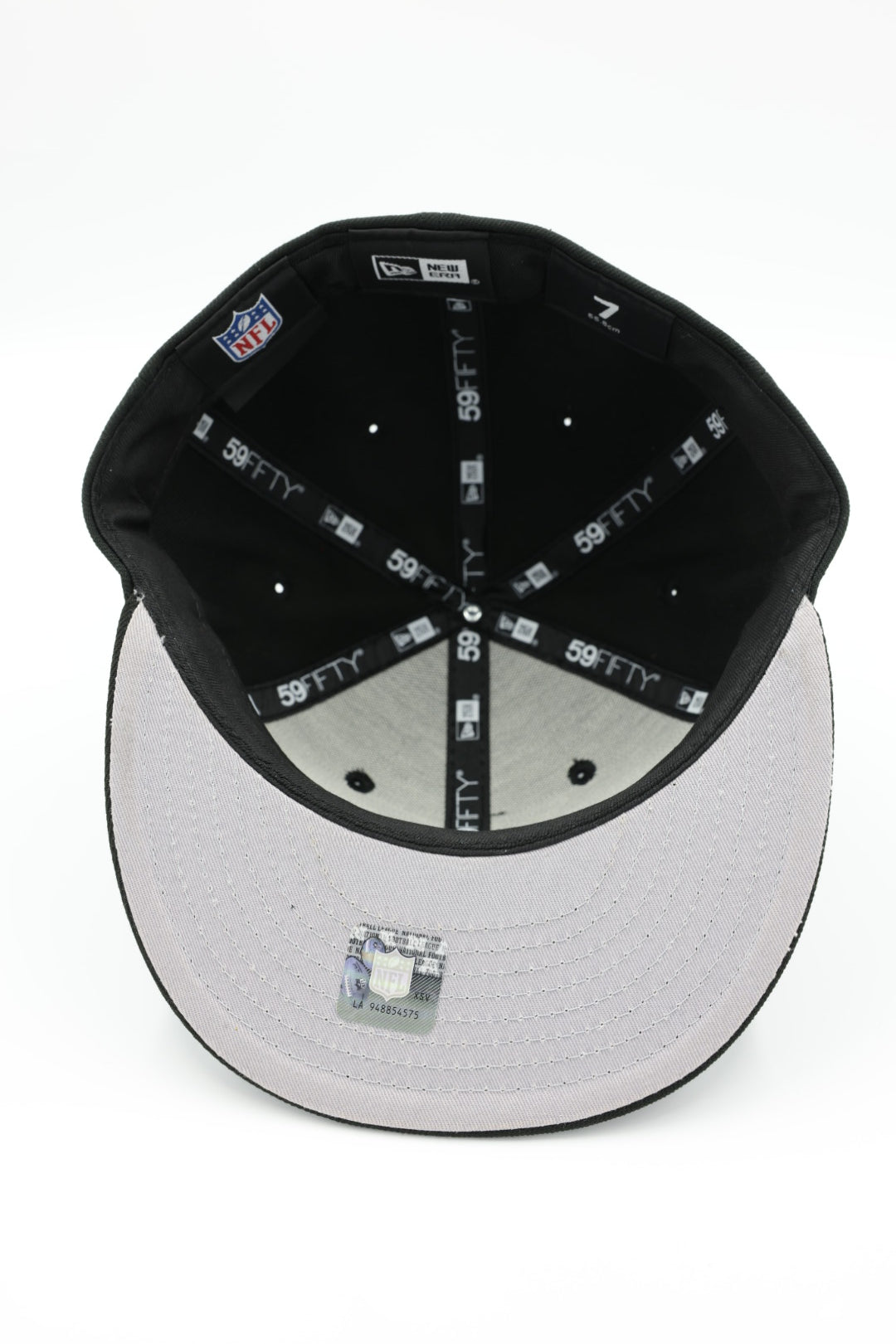San Francisco 49ers New Era Alternate Logo Omaha 59FIFTY Fitted Hat - Black