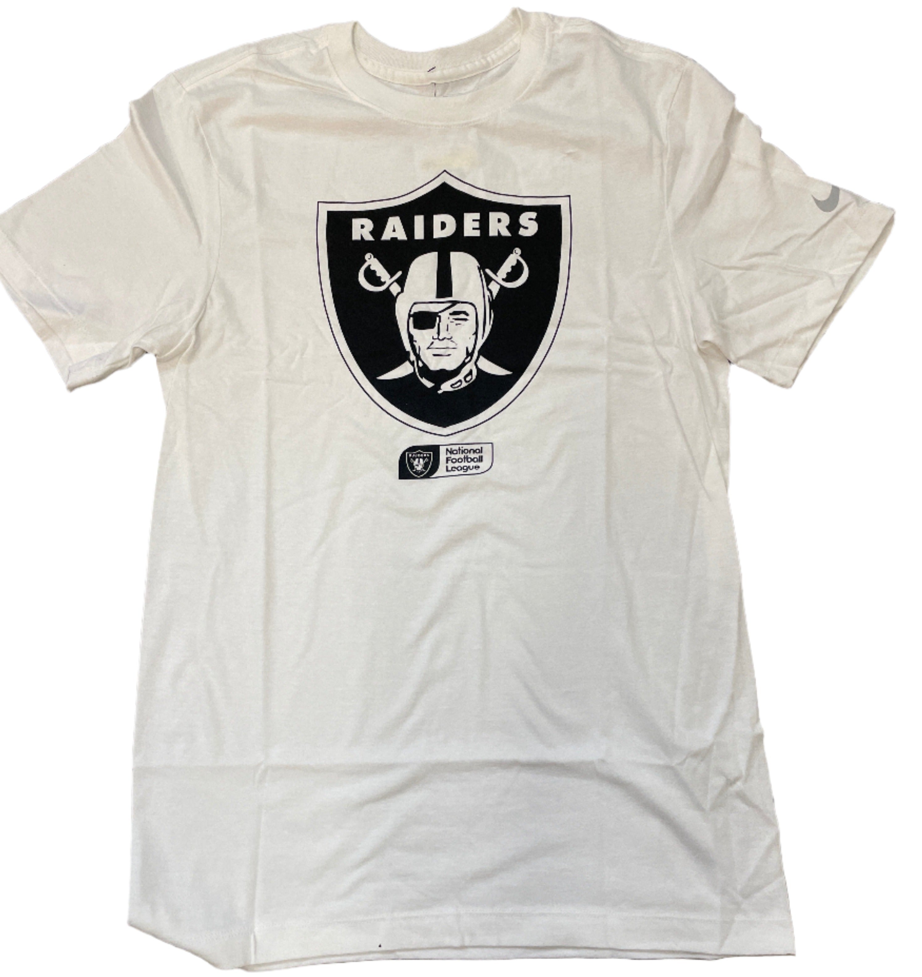 Nike Las Vegas Raiders Faded T-Shirt-White