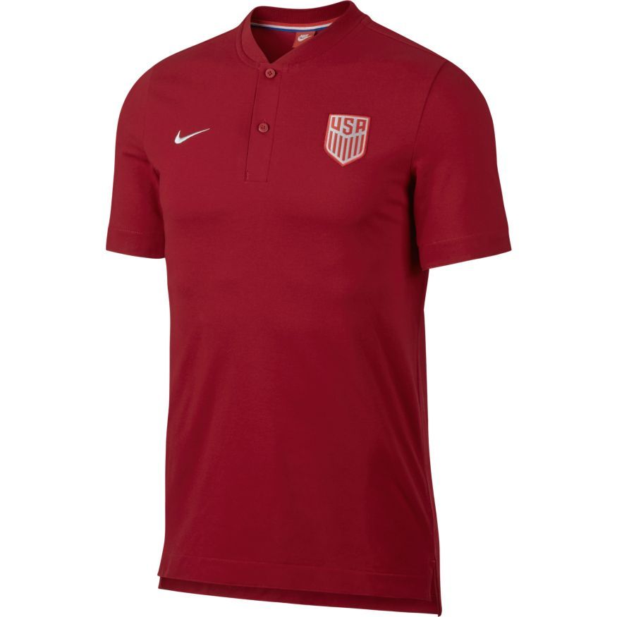 NIKE U.S. Men's Soccer Polo - Red