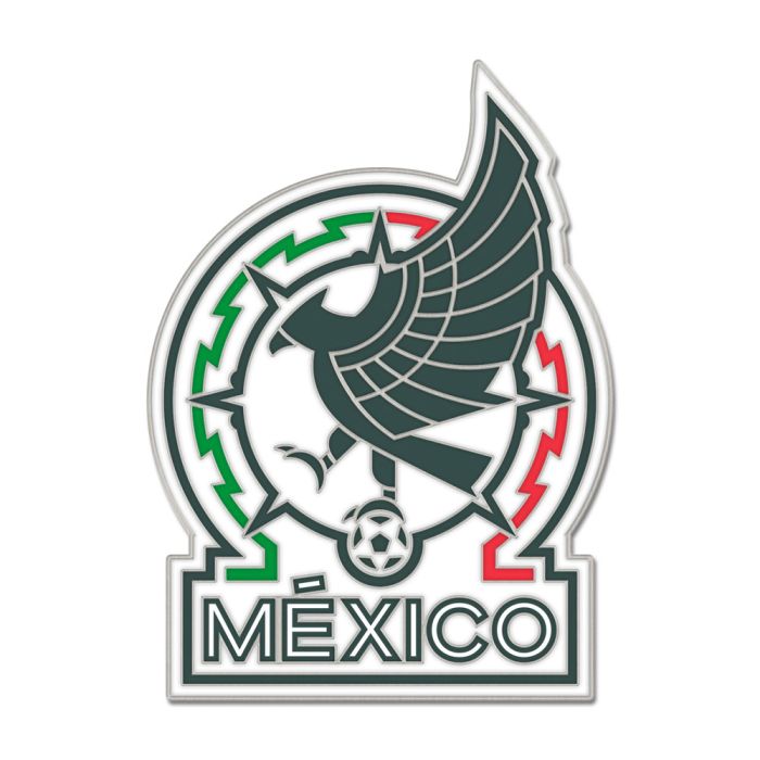 Mexico National Team Collectors Enamel Pin Jewelry Card